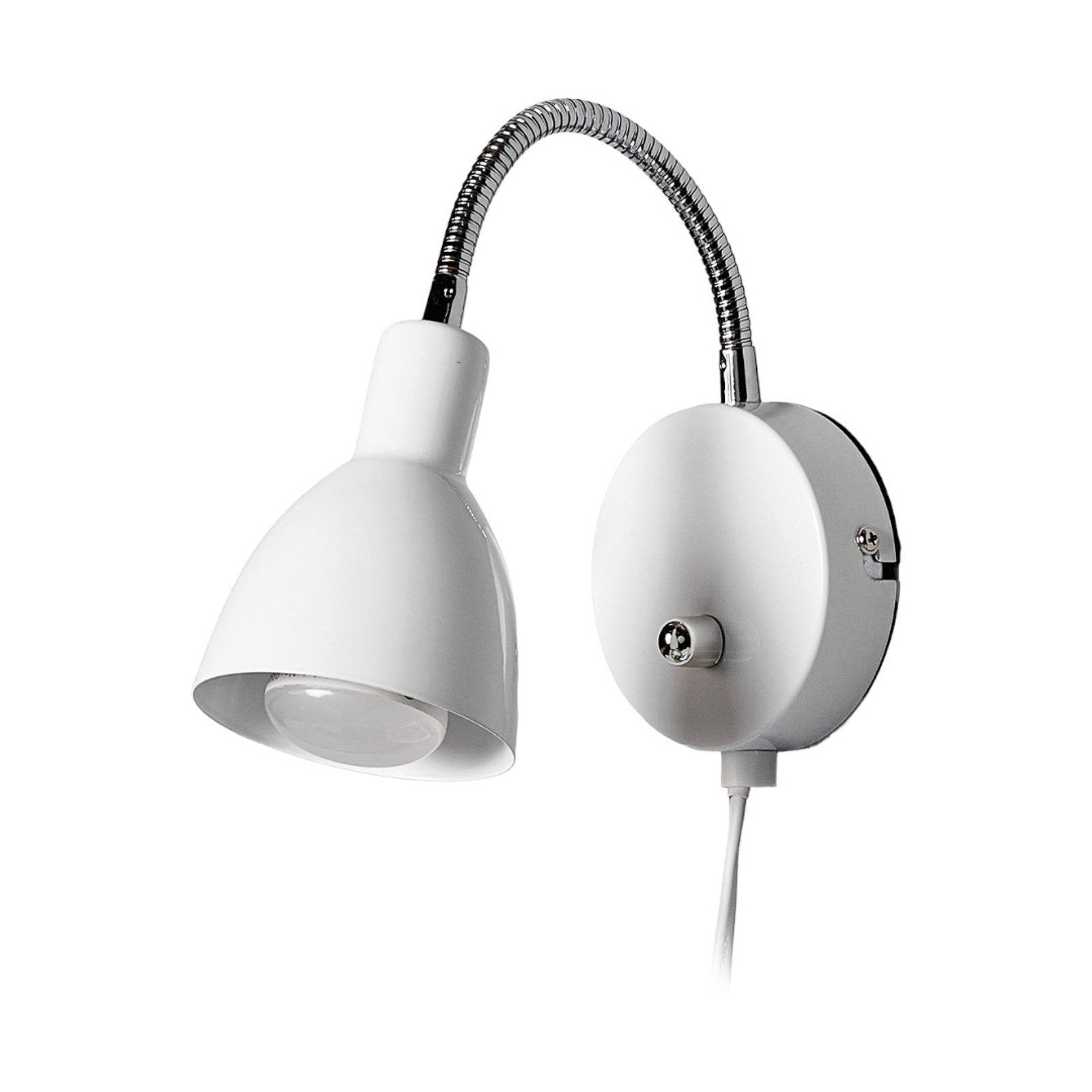 Lindby Amrei applique, dimmable, blanche