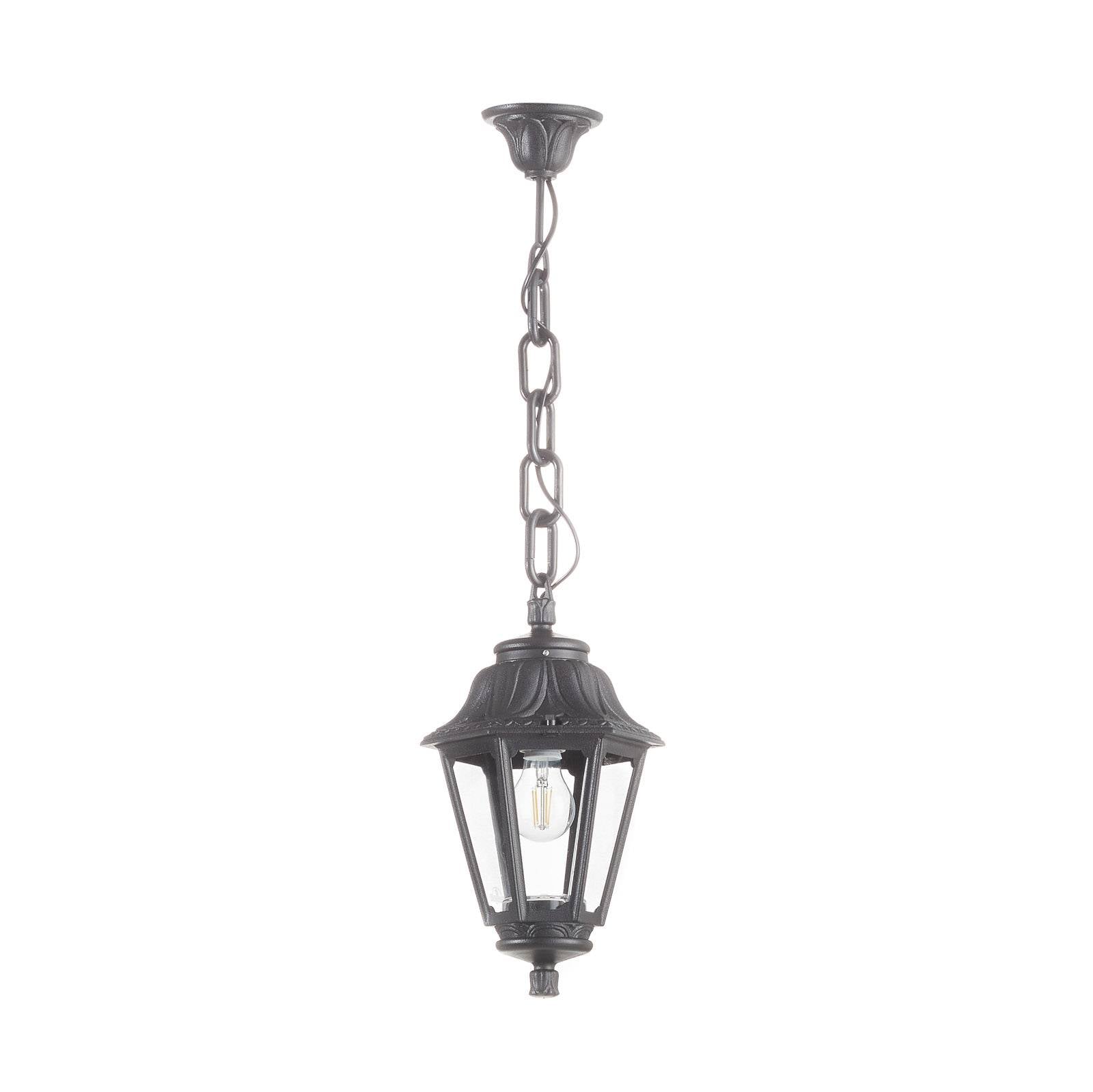 LED-Hängelampe Sichem Anna 6W 2700K schwarz klar