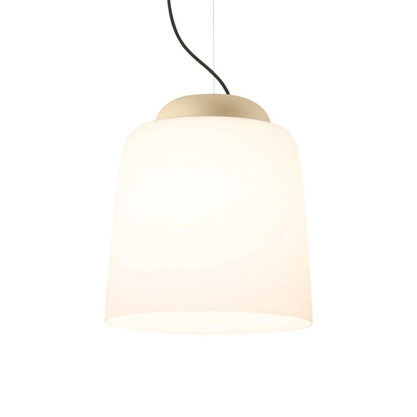 Teodora Glass S3 Taklampa Matt Beige - Prandina