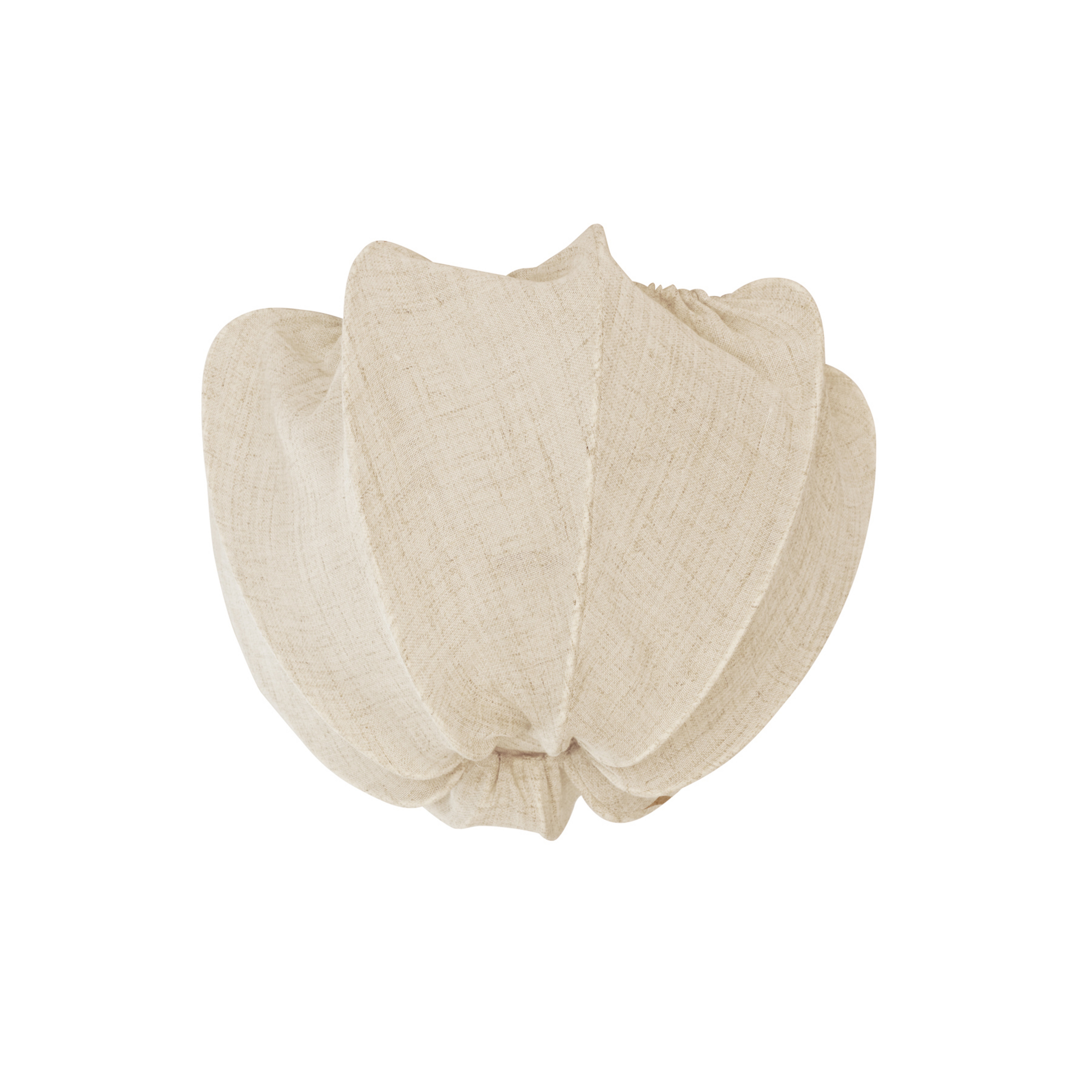 Plafonnier Anna, naturel, lin, Ø 30 cm - Watt & Veke