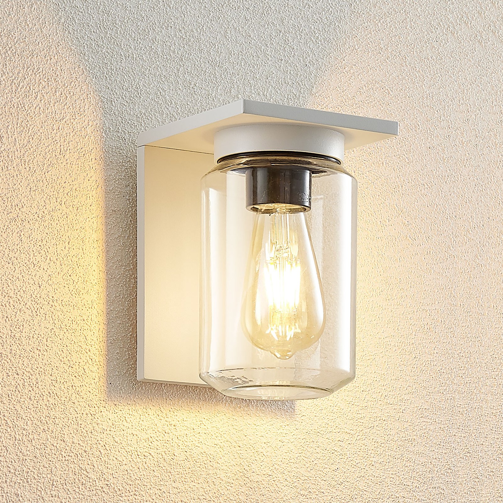 Semka Buiten Wandlamp White - Lucande