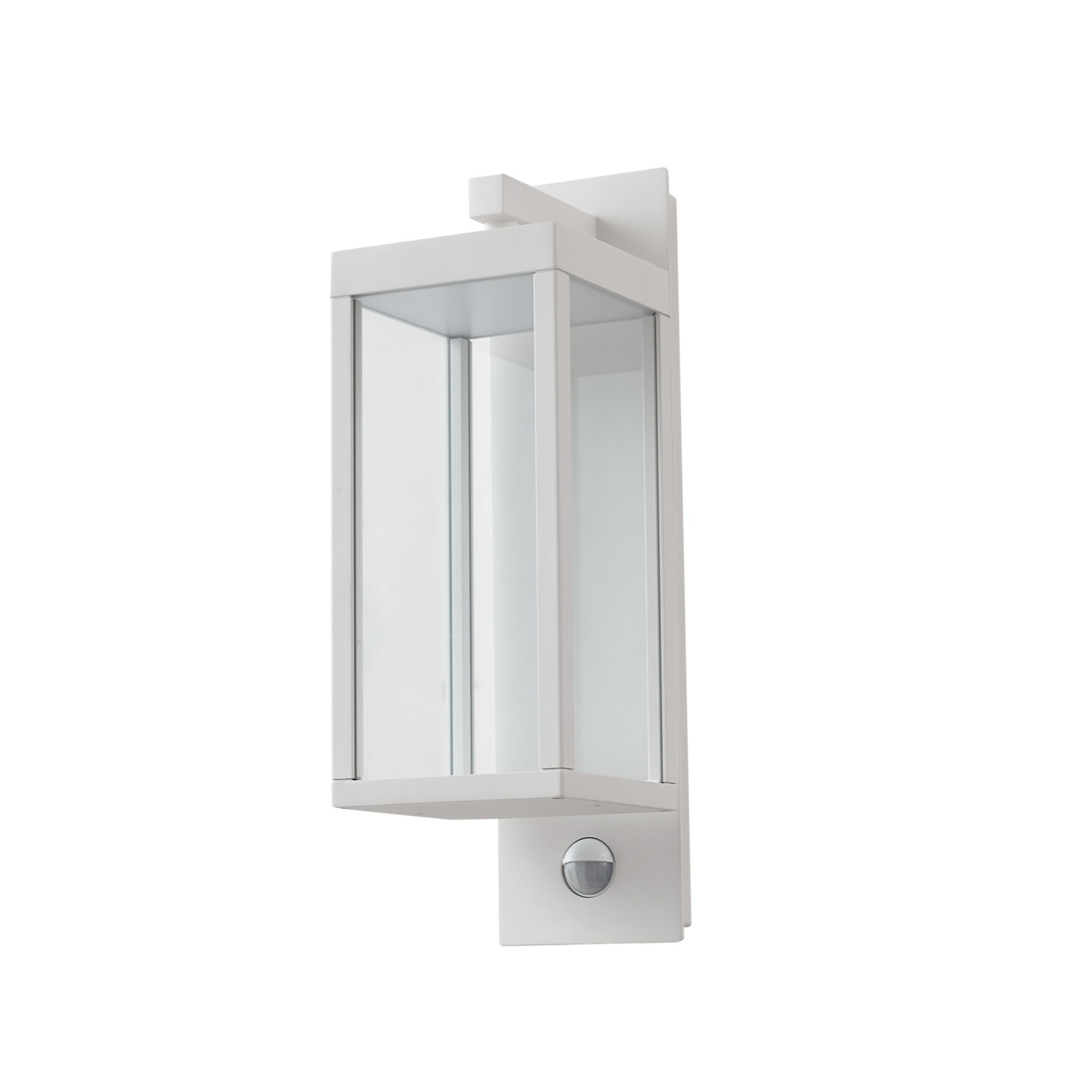 Ferdinand LED Draußen Wandleuchte w/Sensor Weiß - Lucande