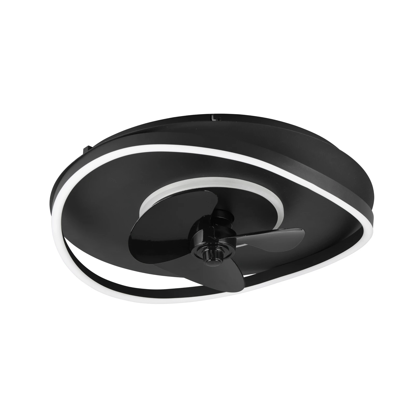 LED-Ventilator Sortland, DC, leise, 50cm, CCT, Fernbedienung