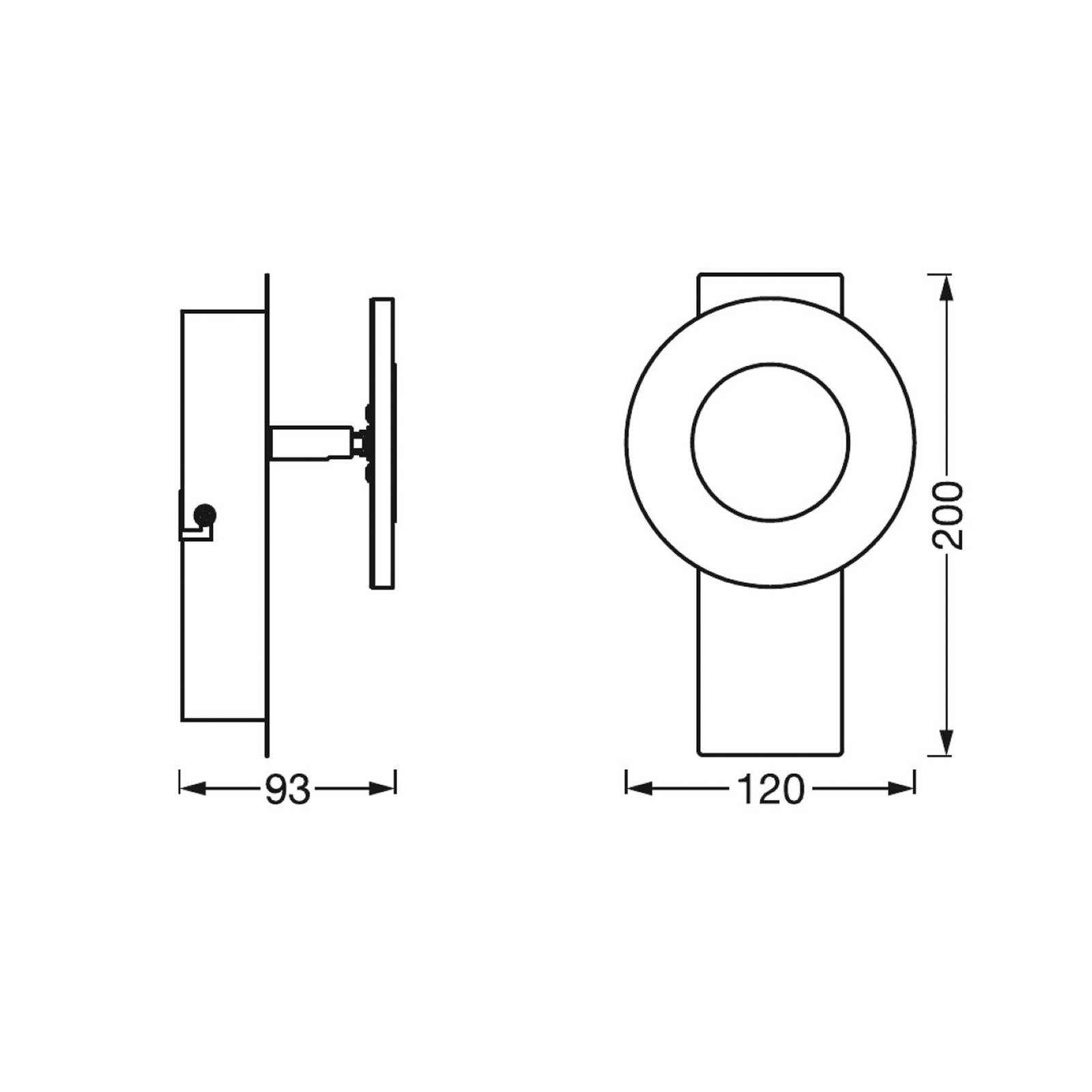 LEDVANCE SMART+ WiFi Orbis Wall Wave IP44 1-pkt.