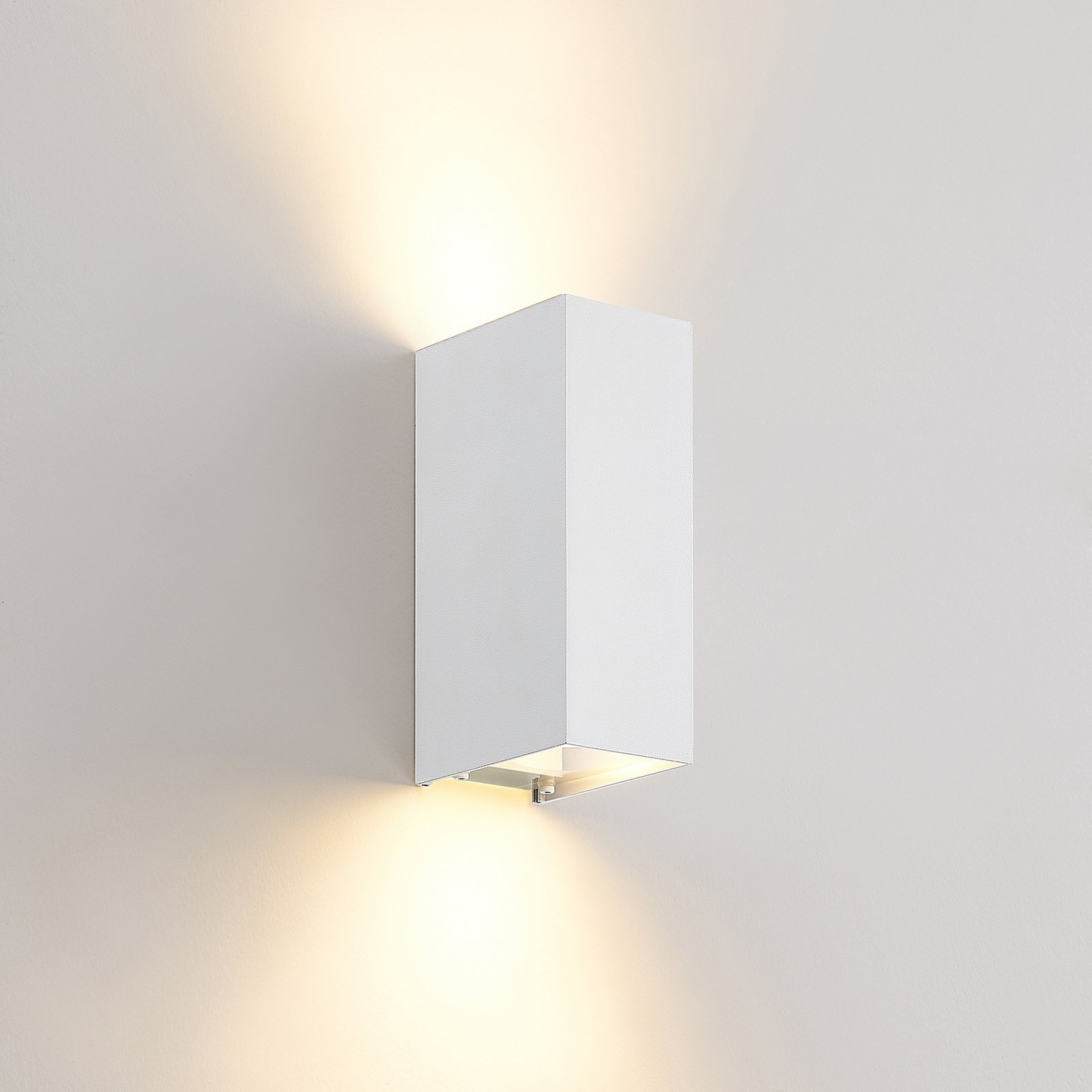 Arcchio Maruba wall light, 2-bulb, white