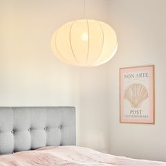 Riippuvalaisin Aeron 60, tekstiilivarjostin Ø60 cm