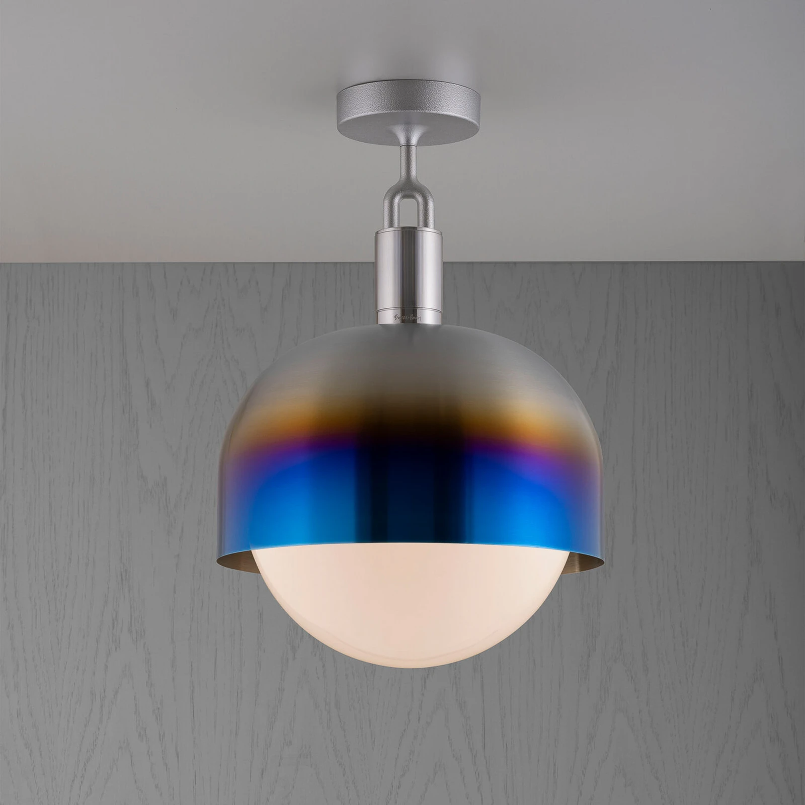 Buster + Punch Forked Decke Stahl burnt/opal Ø34cm