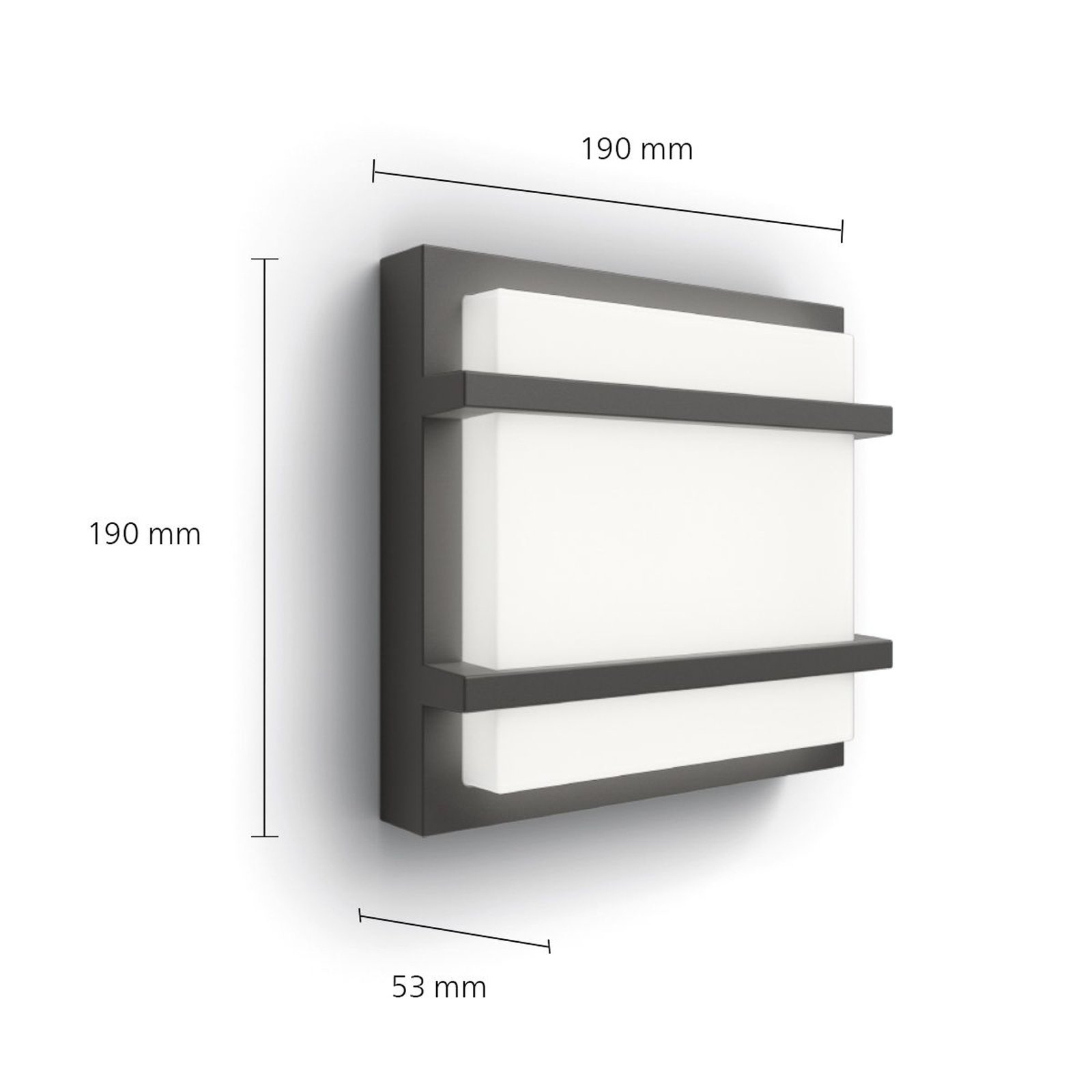 Philips LED outdoor wall light Petronia UE