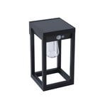 Enea Smart Zonnecel Wandlamp w/Sensor Zwart - Lindby