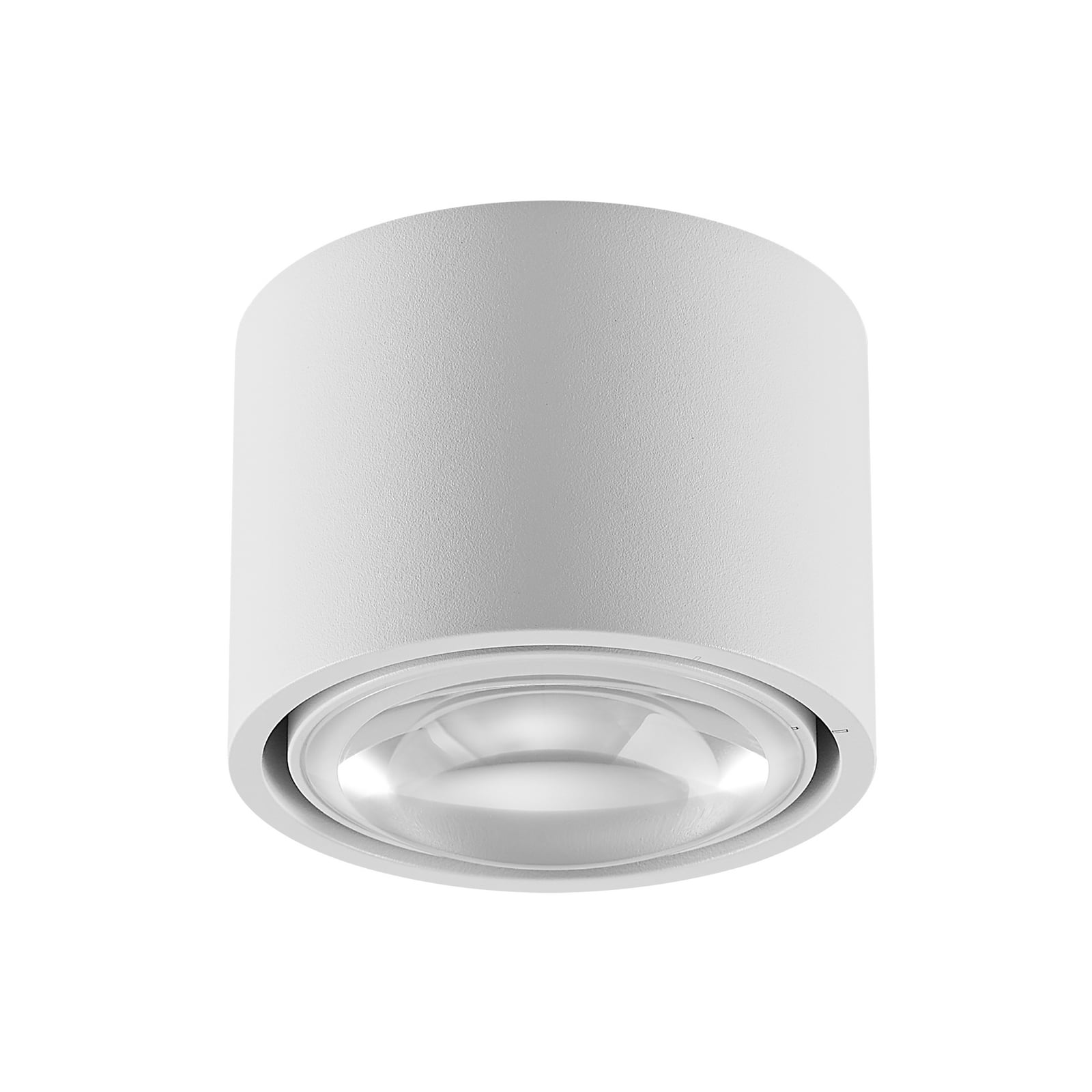 LED-utomhustaklampa MAG MINI, vit, Ø 9 cm, CCT, dimbar, IP44