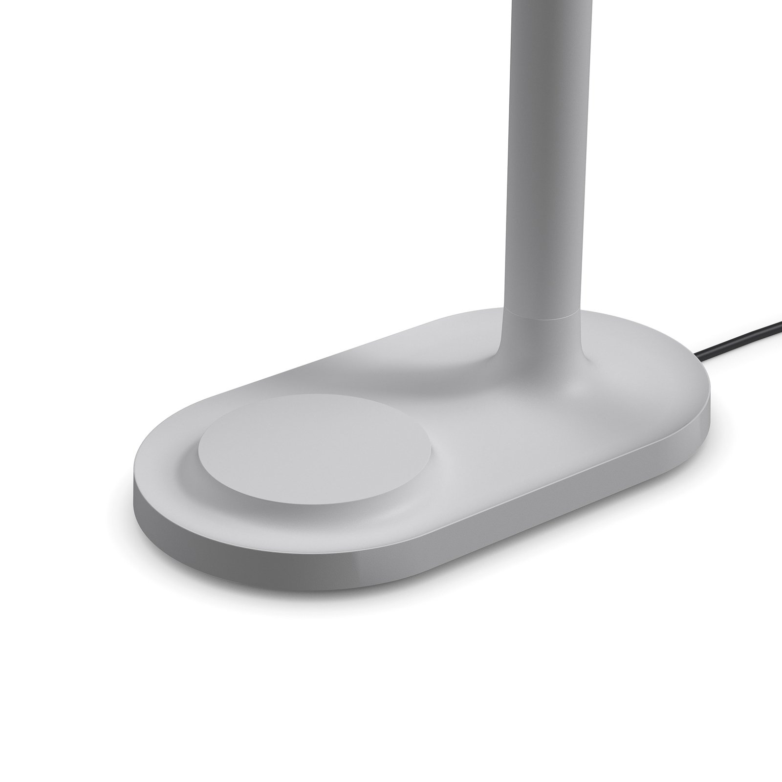 EVA Solo lampe de table LED Emendo, gris, plateau de chargement, tactile