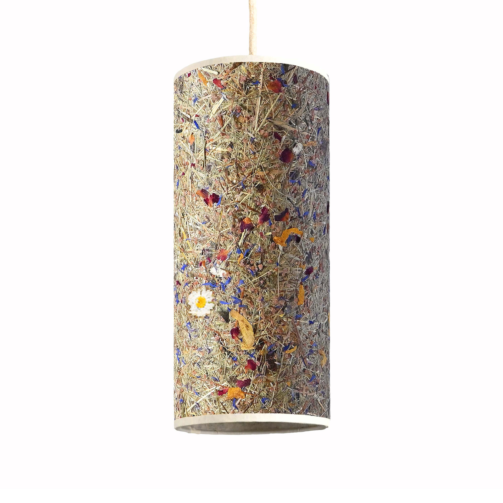 LeuchtNatur Nux hanging light made from alpine hay