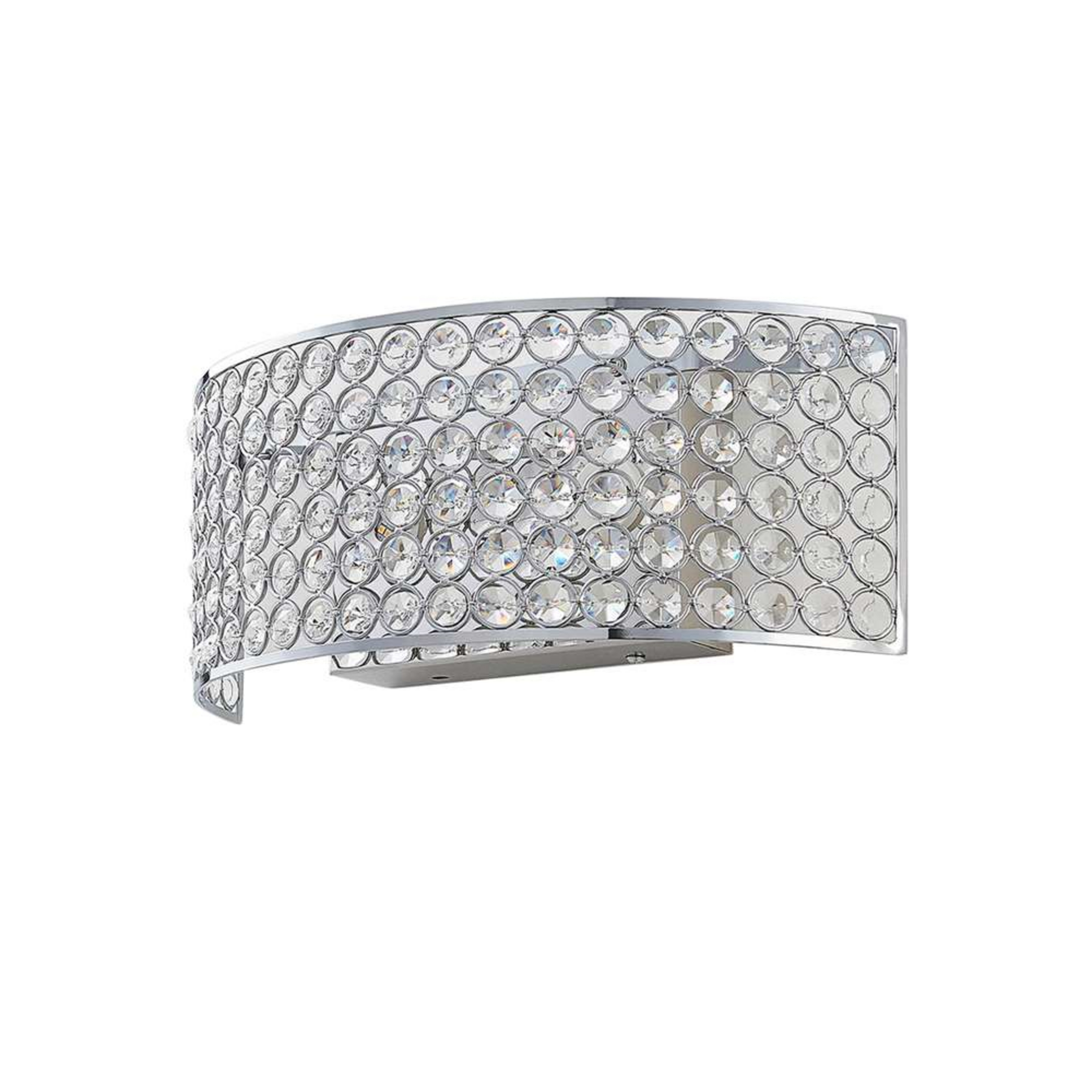 Alizee Væglampe Chrome/Clear - Lucande