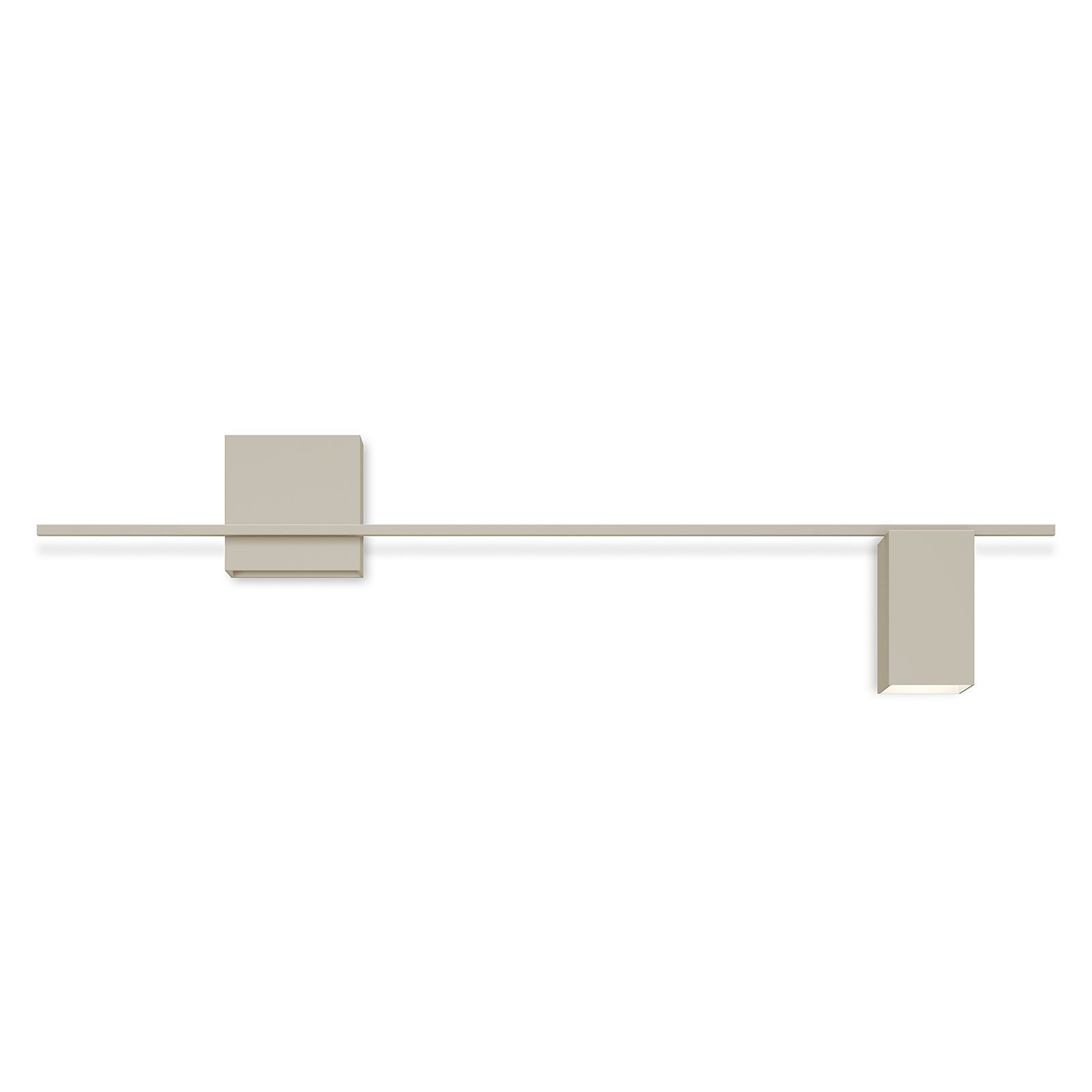 Structural 2610 LED-Wandleuchte, hellgrau - Vibia Structural 2610 LED-Wandleuchte, hellgrau - Vibia