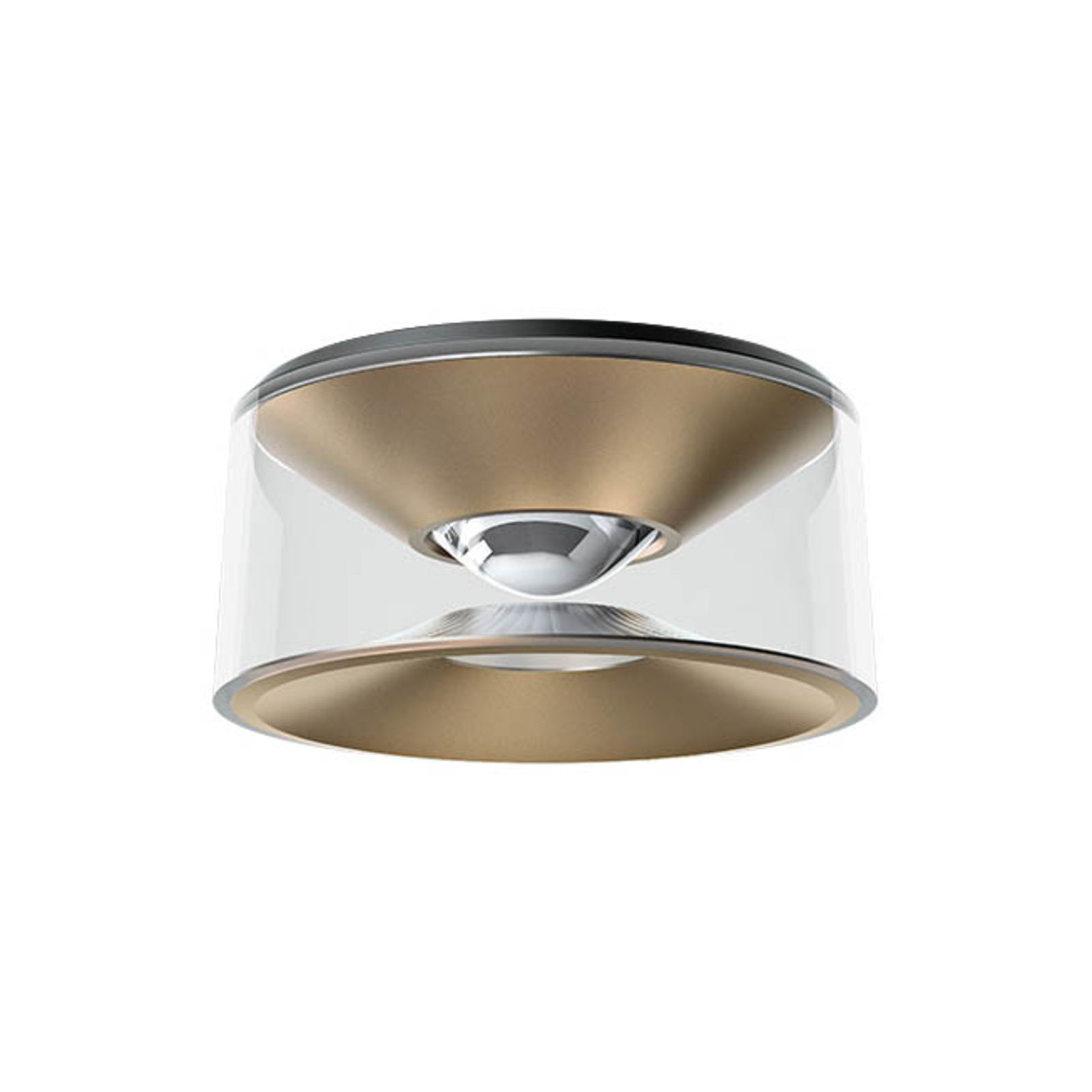 Ribag Vior LED ceiling light 230V sand gold
