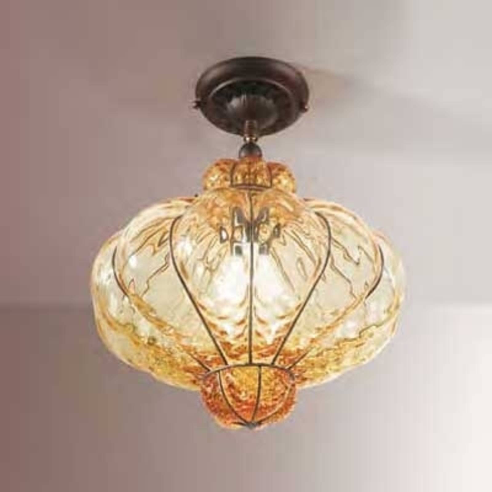 Lampa sufitowa SULTANO ze szkła Murano 37 cm