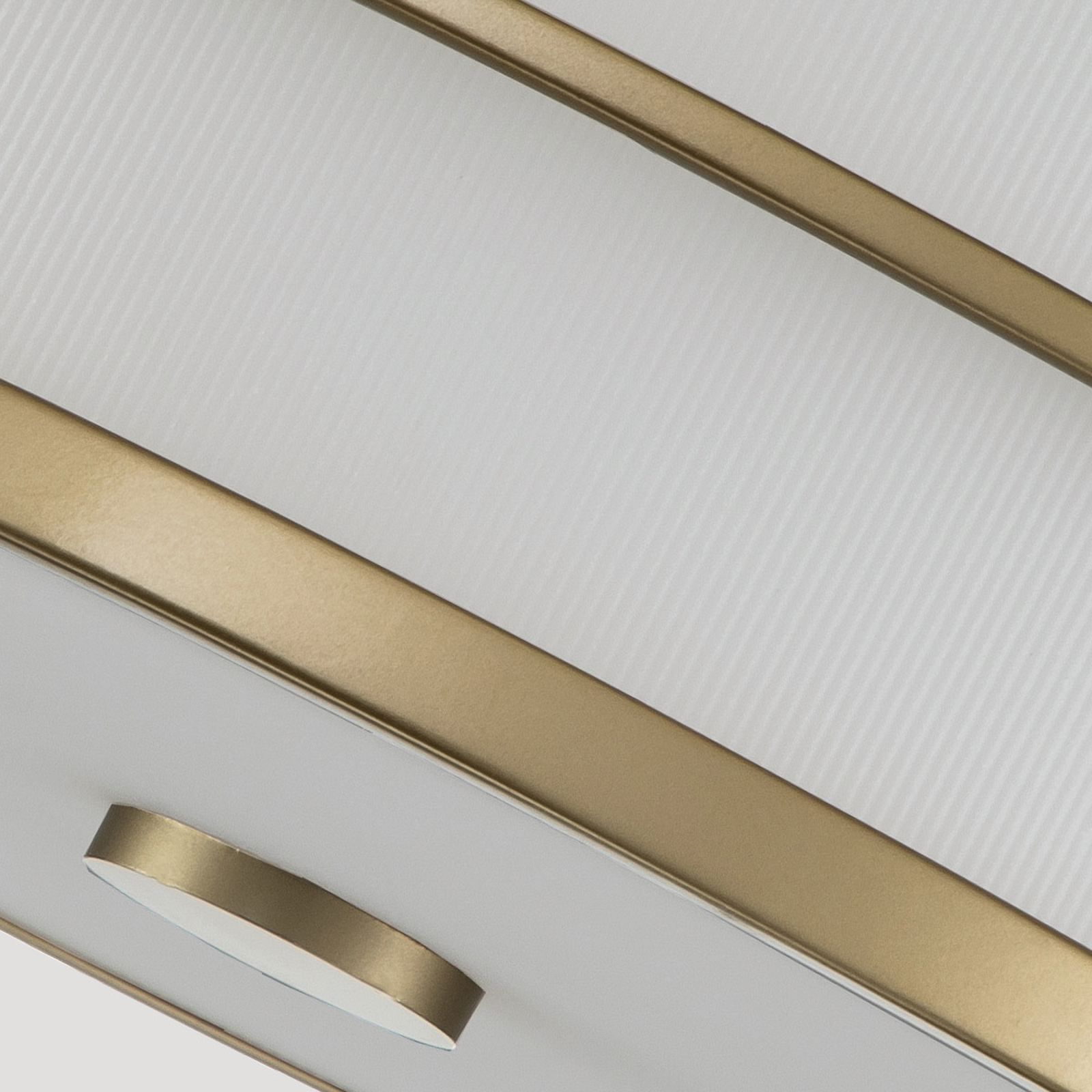 Fusion ceiling light, natural brass