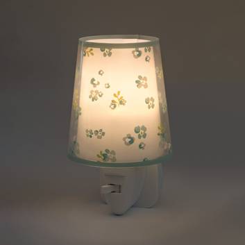 LED-nattlampe til barnerom Dream Flowers m bryter