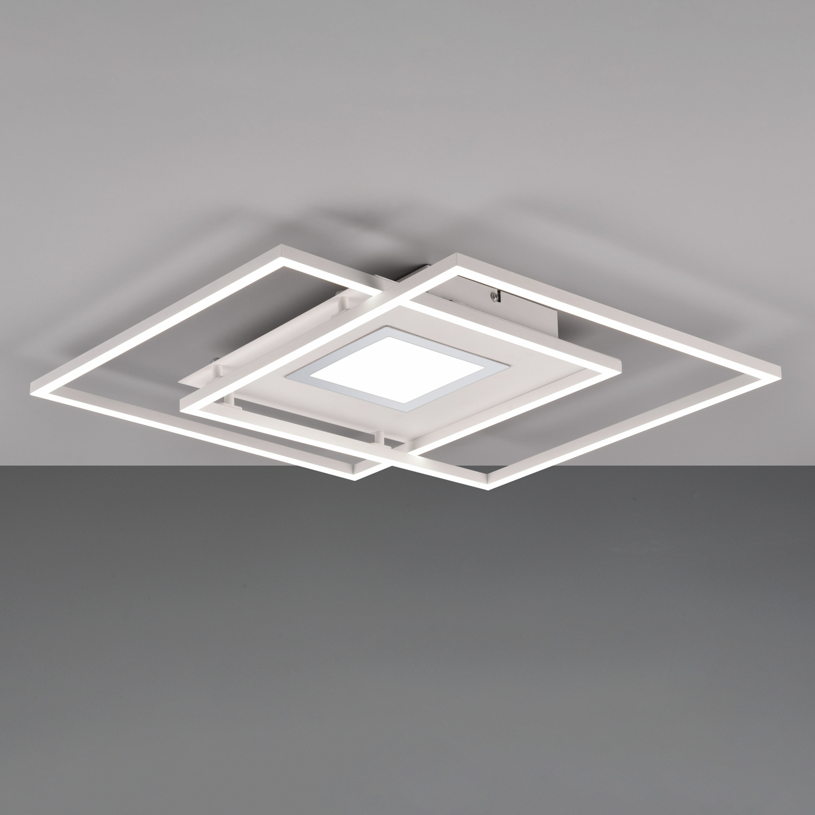 LED stropní světlo Via CCT stmívatelné remote bílá