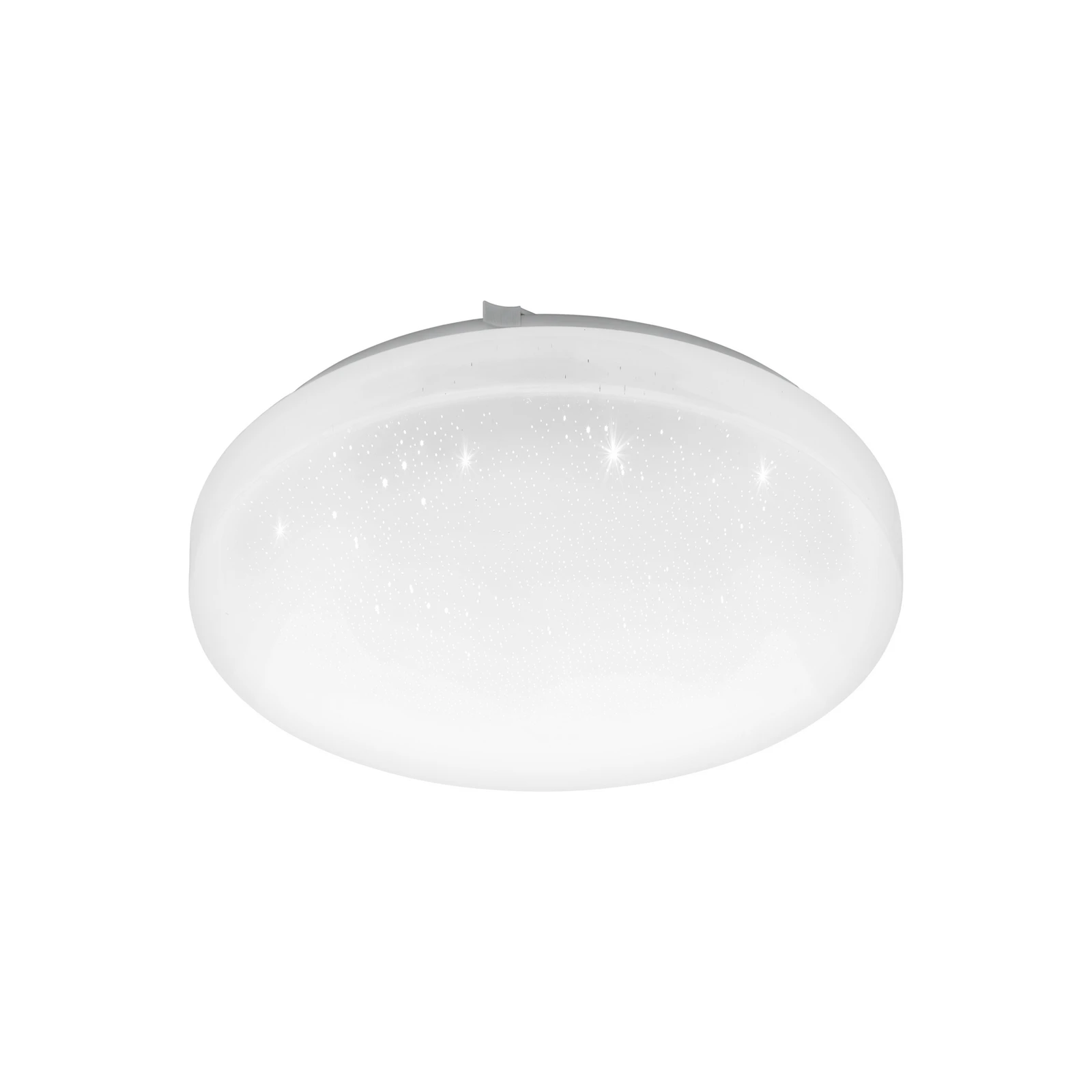 Plafoniera LED Frania-S effetto cristallo Ø28 cm