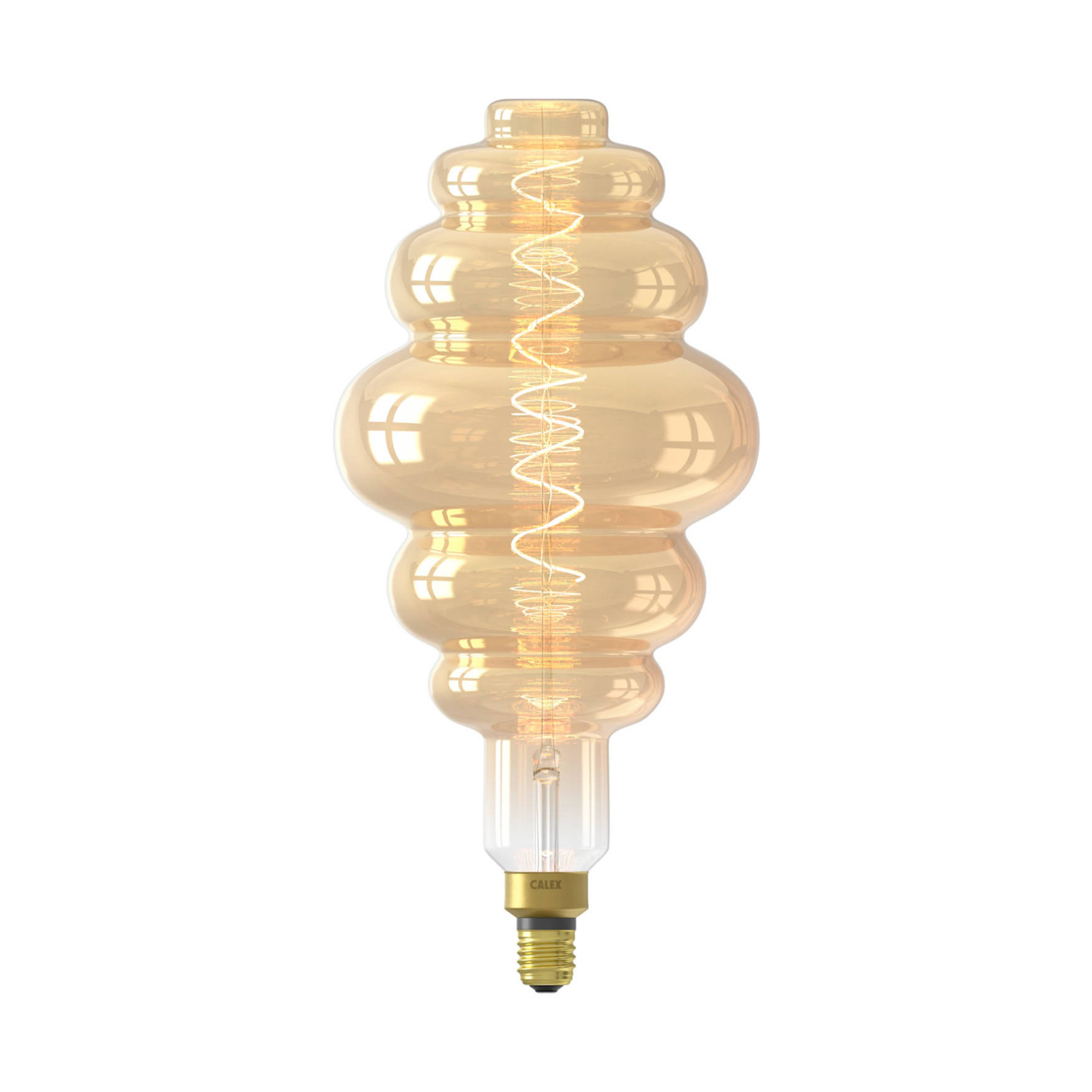 Calex Paris ampoule LED E27 6 W 2 200 K dim dorée