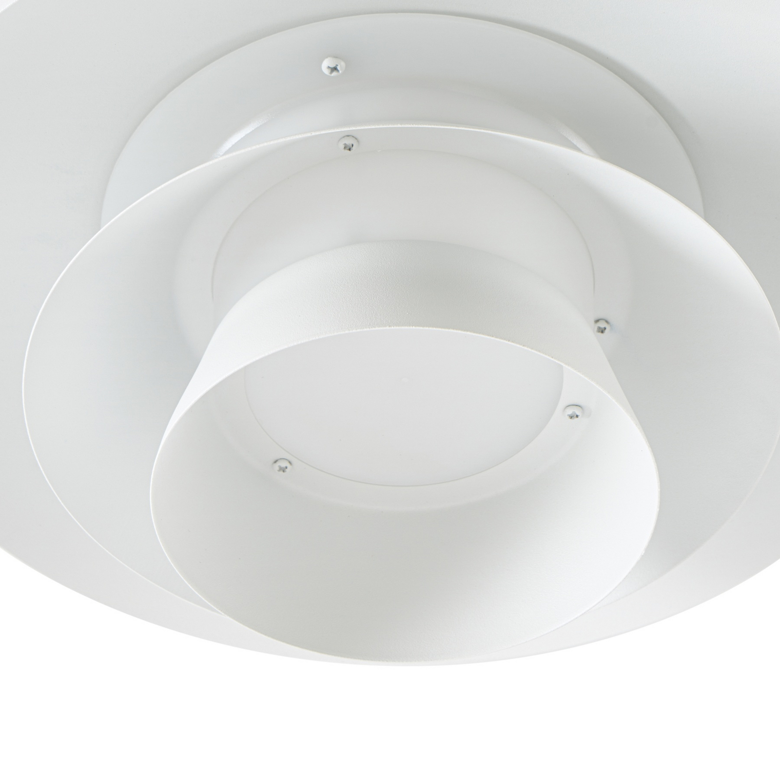 Lucande LED buitenlamp Montaro, wit, 220 cm, IP54