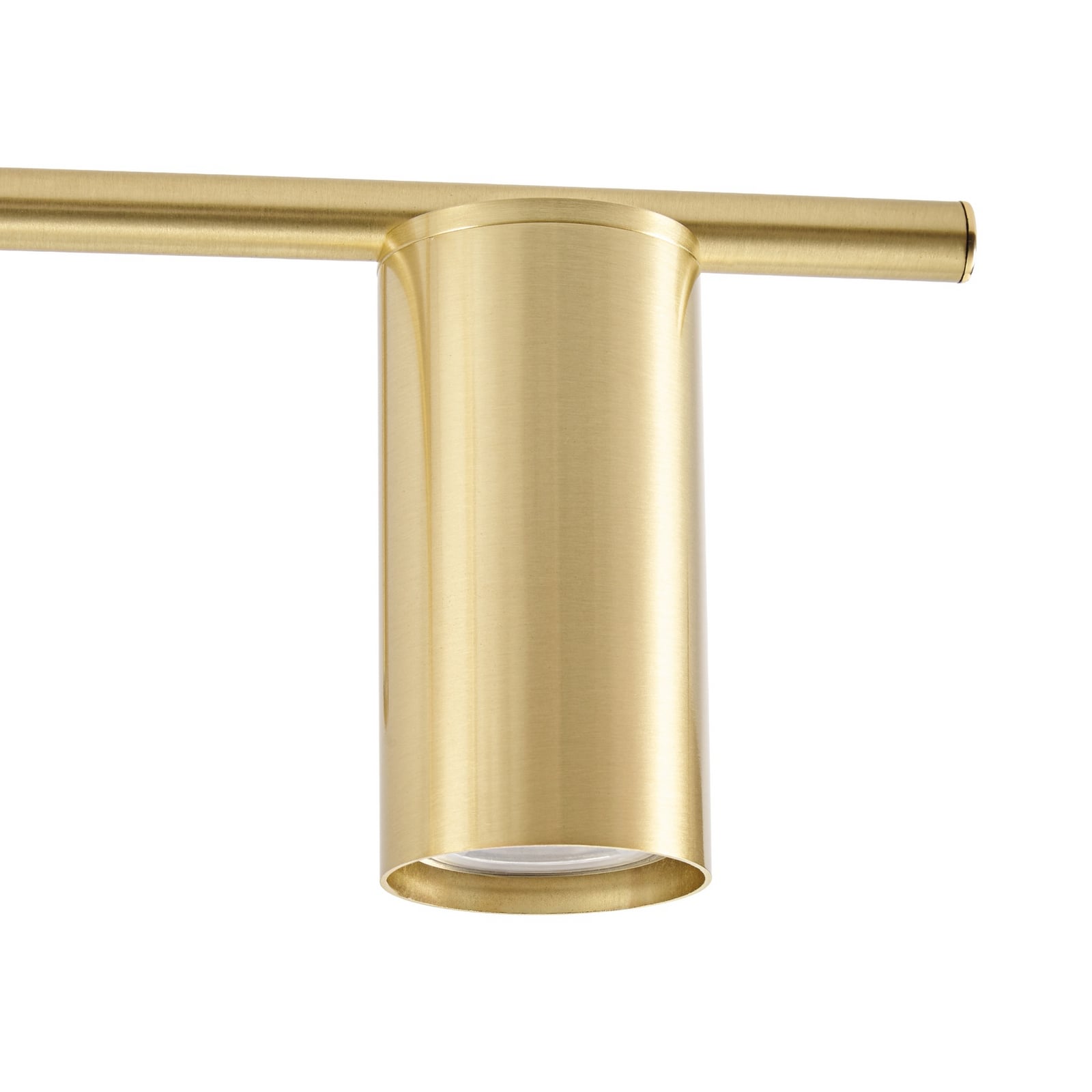 Plafonnier Marilou, à 4 lampes, laiton, Ø 70 cm - Lindby