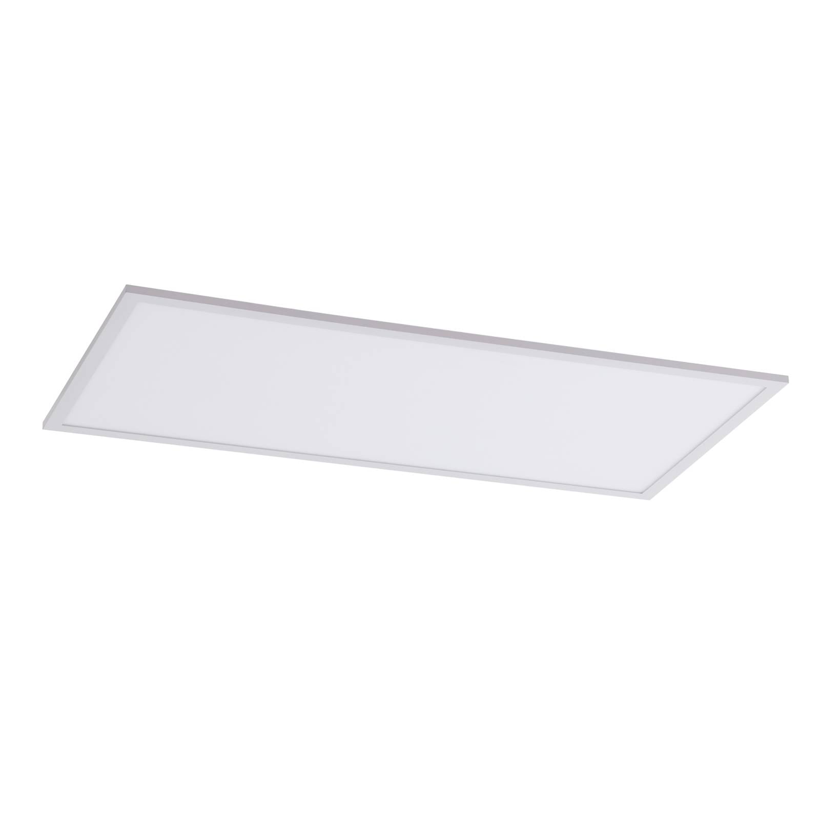 Lindby LED-Panel Lamin, weiß, 80 cm, CCT, dimmbar, Remote