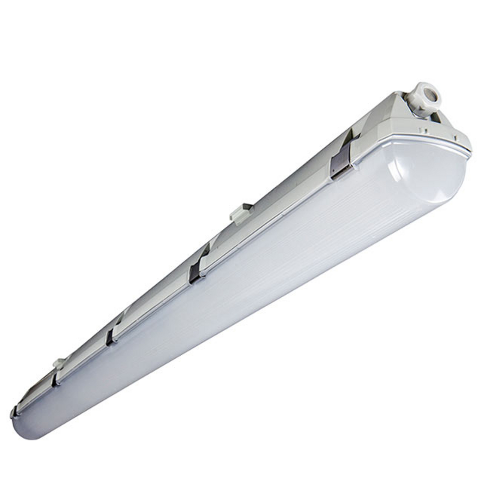 GLamOX Bright LED wraparound lamp iG66 4000 HF 30 W, plastic, stainless steel, steel, 30 W, energy efficiency: A+, L: 127.2 cm, W: 9.5 cm, H: 11.1 cm