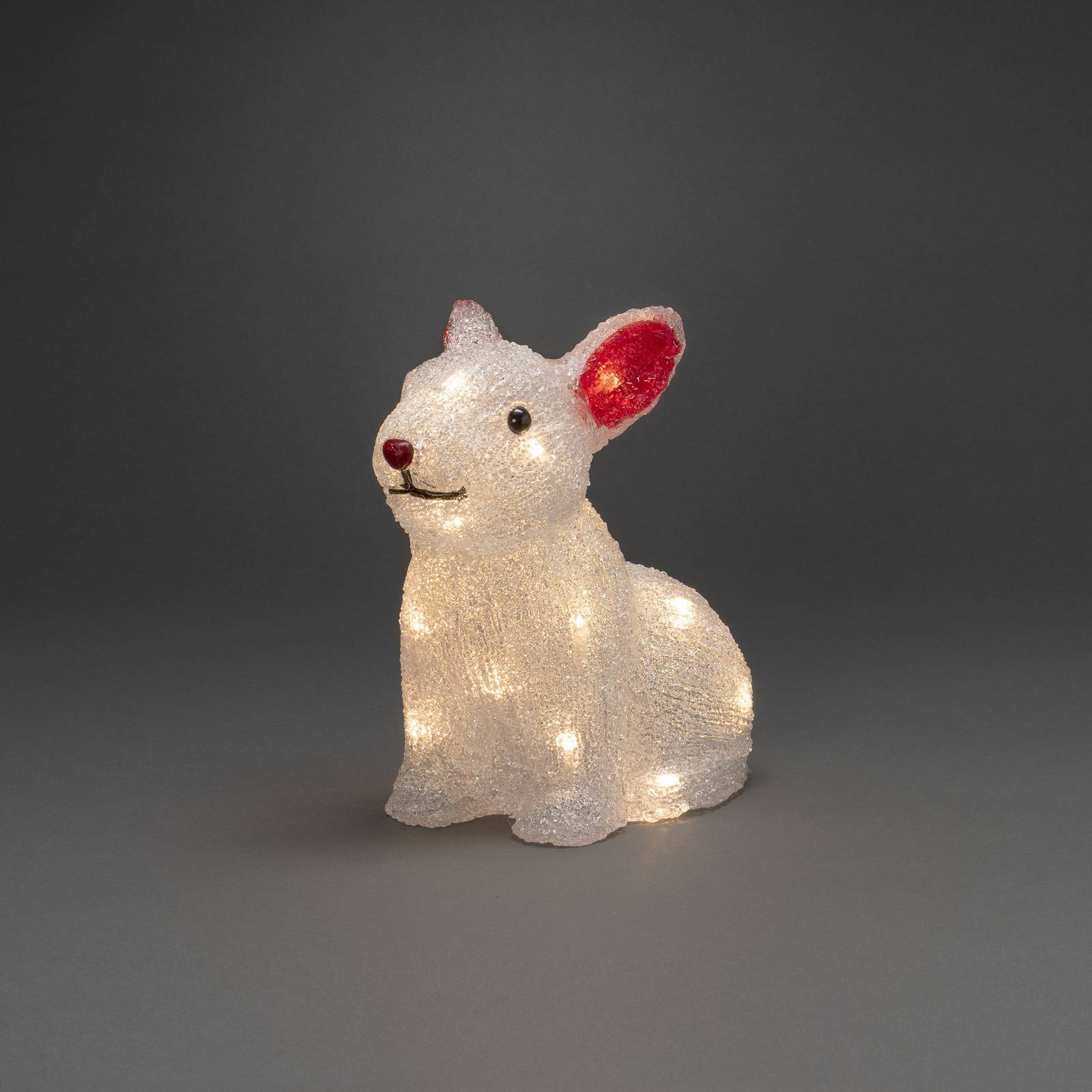 Levně LED světelná figurka králík, na baterie