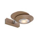 Oculis LED-Wandlampe bronzefarben 30cm, Eisen, 2-flg. - PURE