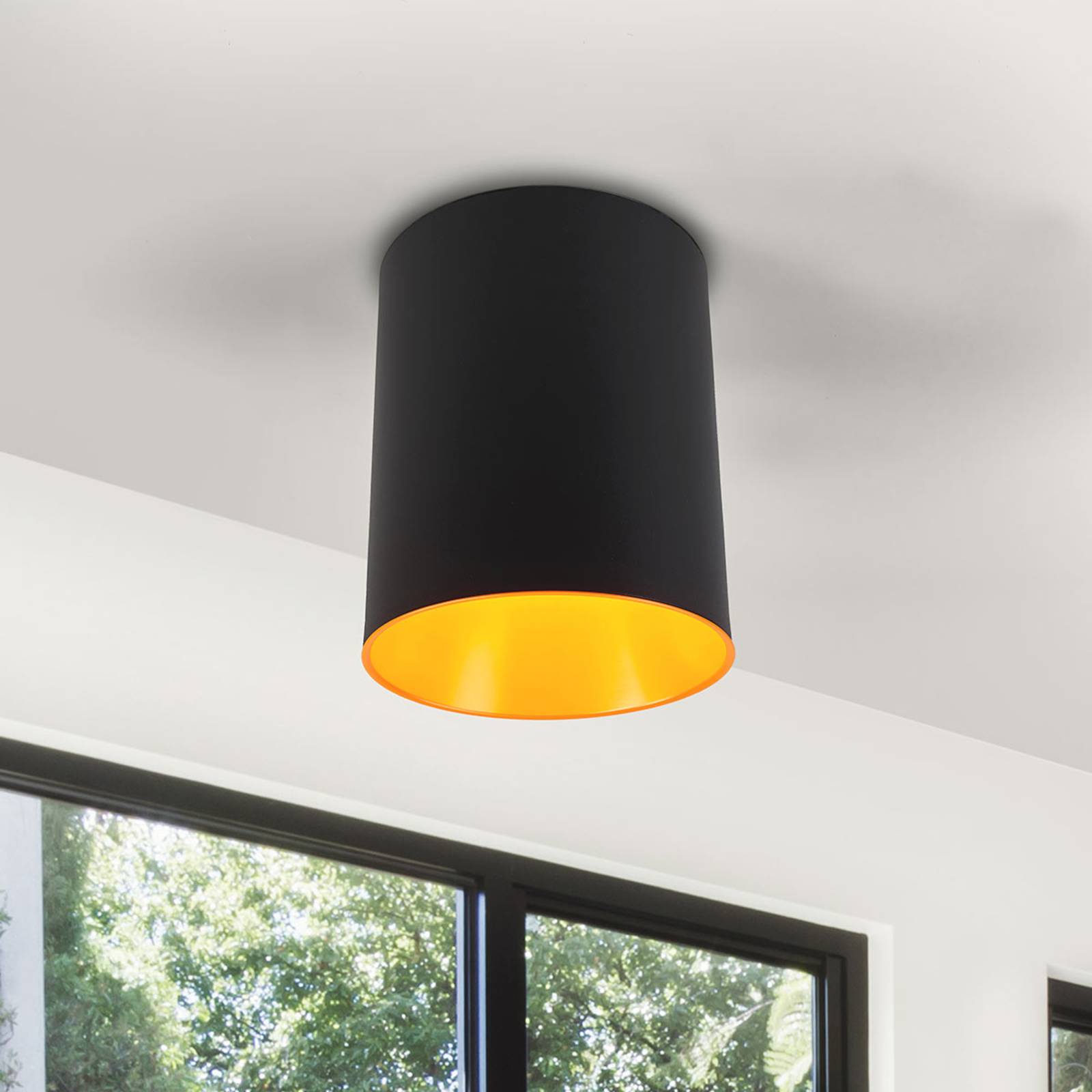 Lampa sufitowa LED Tagora w kształcie cylindra