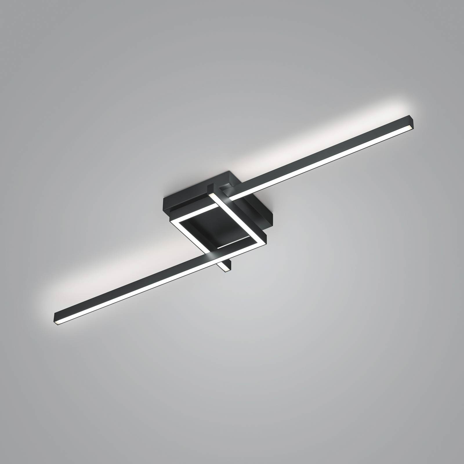 E-shop Stropné svietidlo Frida LED, 112x30cm, čierna