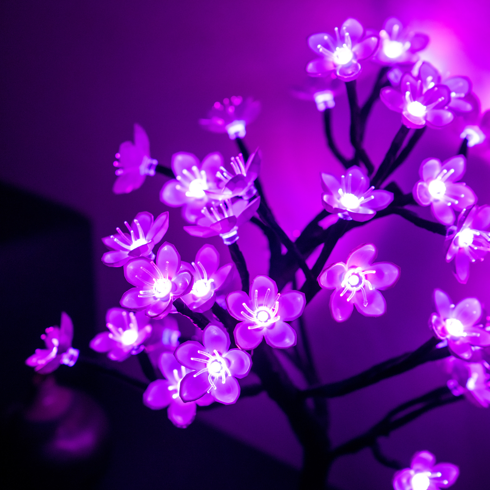 Lite Bulb Moments candeeiro de mesa decorativo árvore em flor de cerejeira