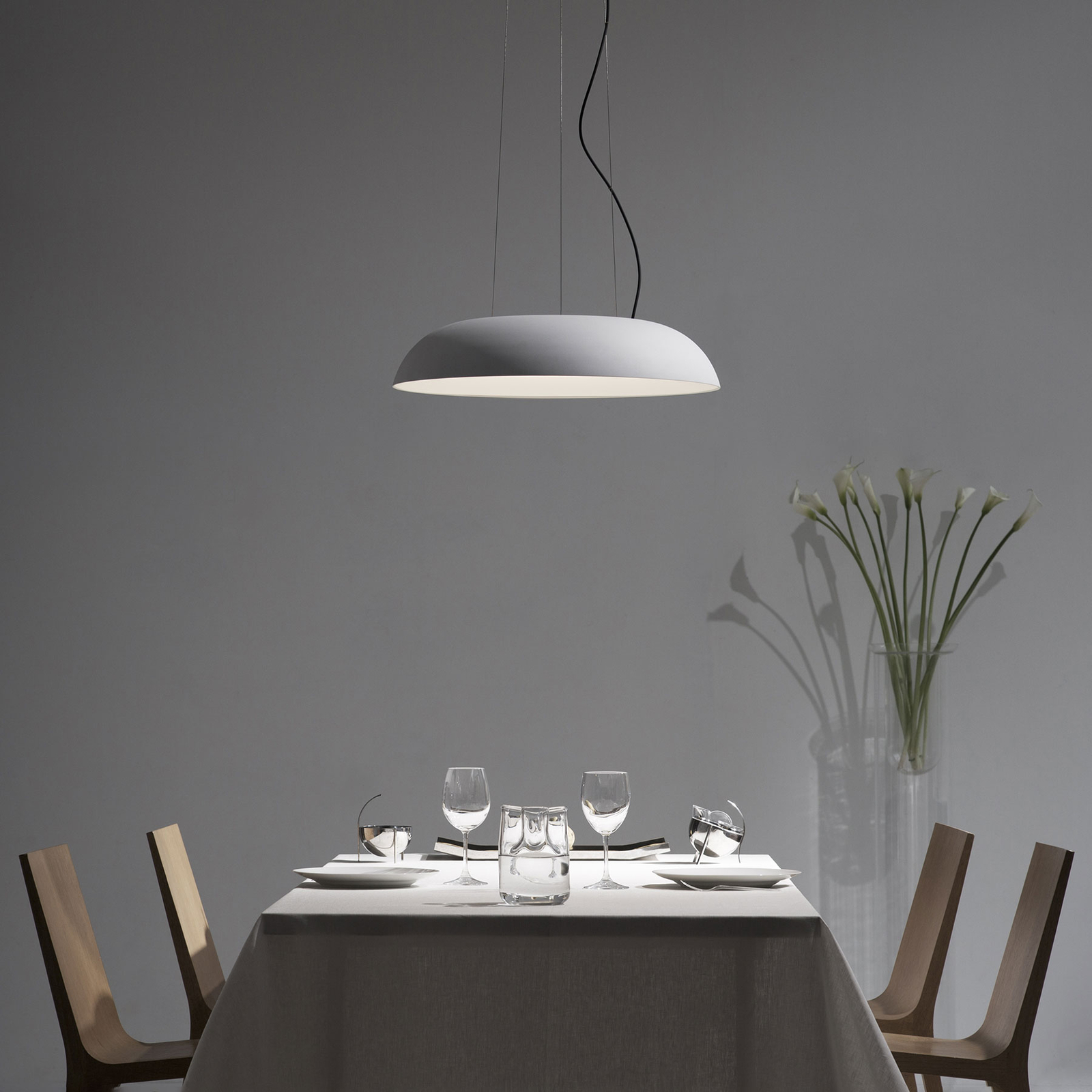Martinelli Luce Maggiolone hanglamp 930 60cm wit