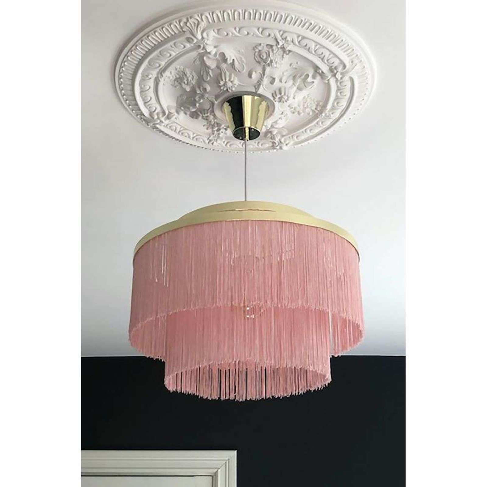 Frans Candeeiro Suspenso Rose - Globen Lighting