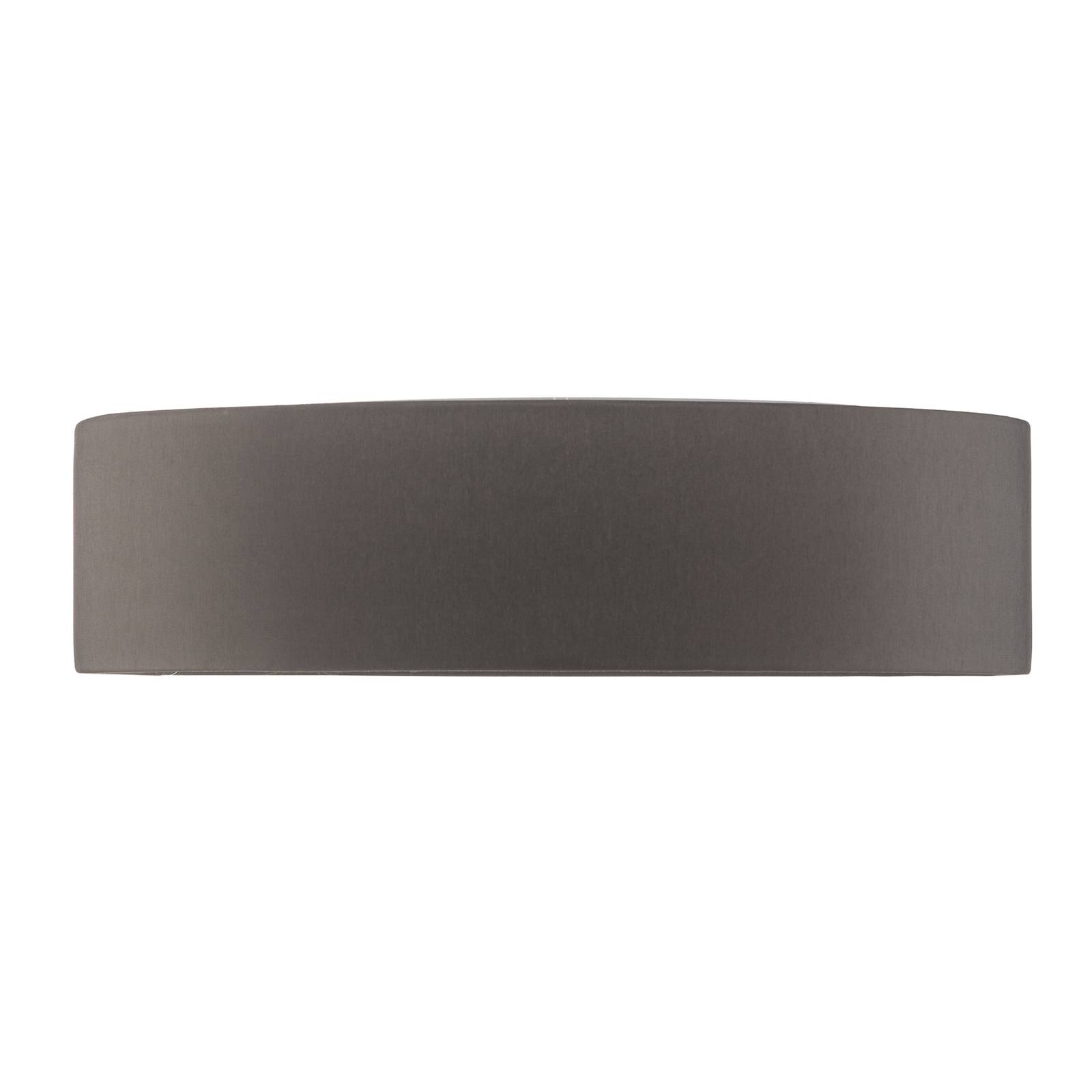 Lampa sufitowa Rondo, szara Ø 45 cm
