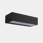 LEDS-C4 LED lampă de perete pentru exterior Nemesis, maro, lățime 19,5 cm