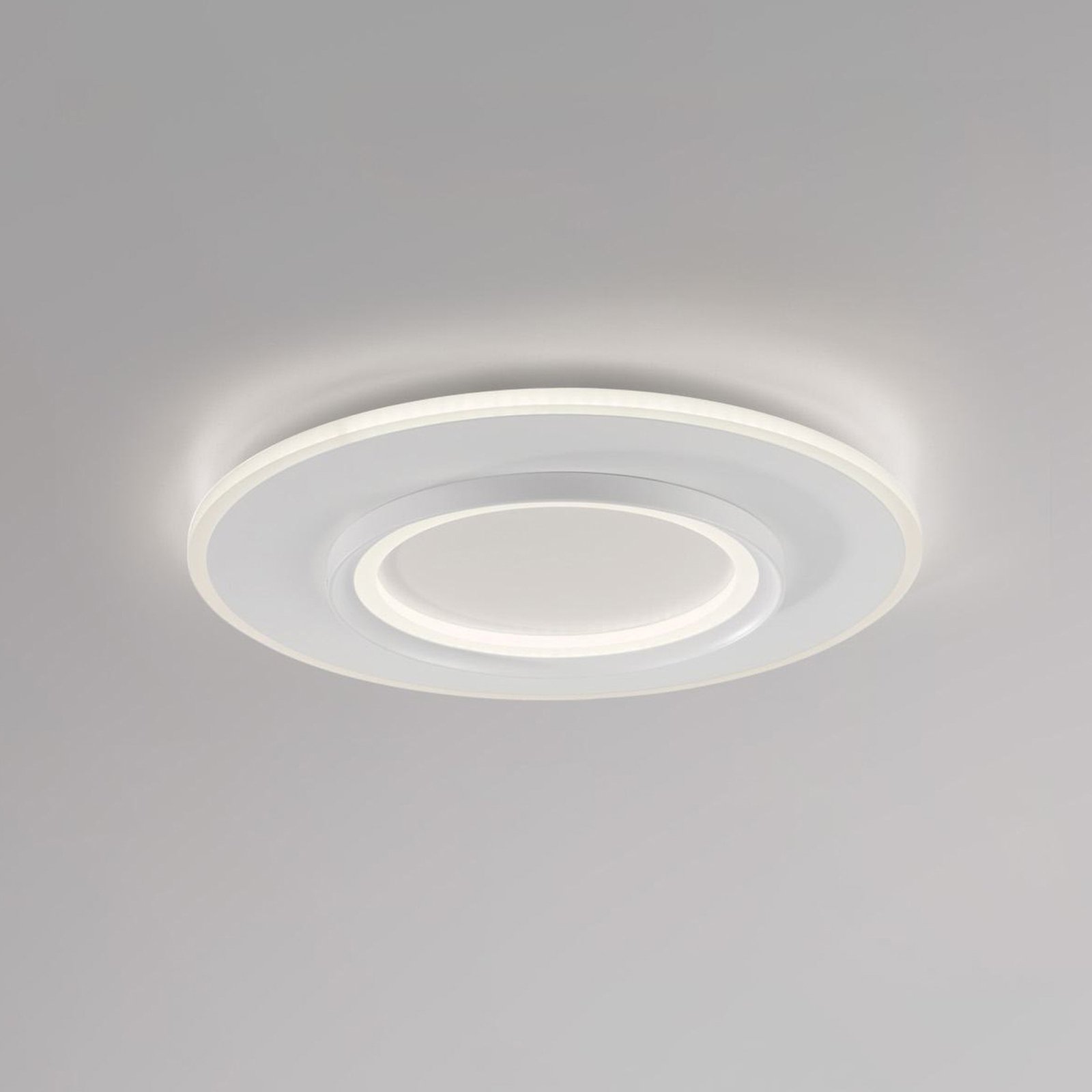 Paul Neuhaus Plafón LED Smart Q-Kalina, blanco, Ø 50 cm