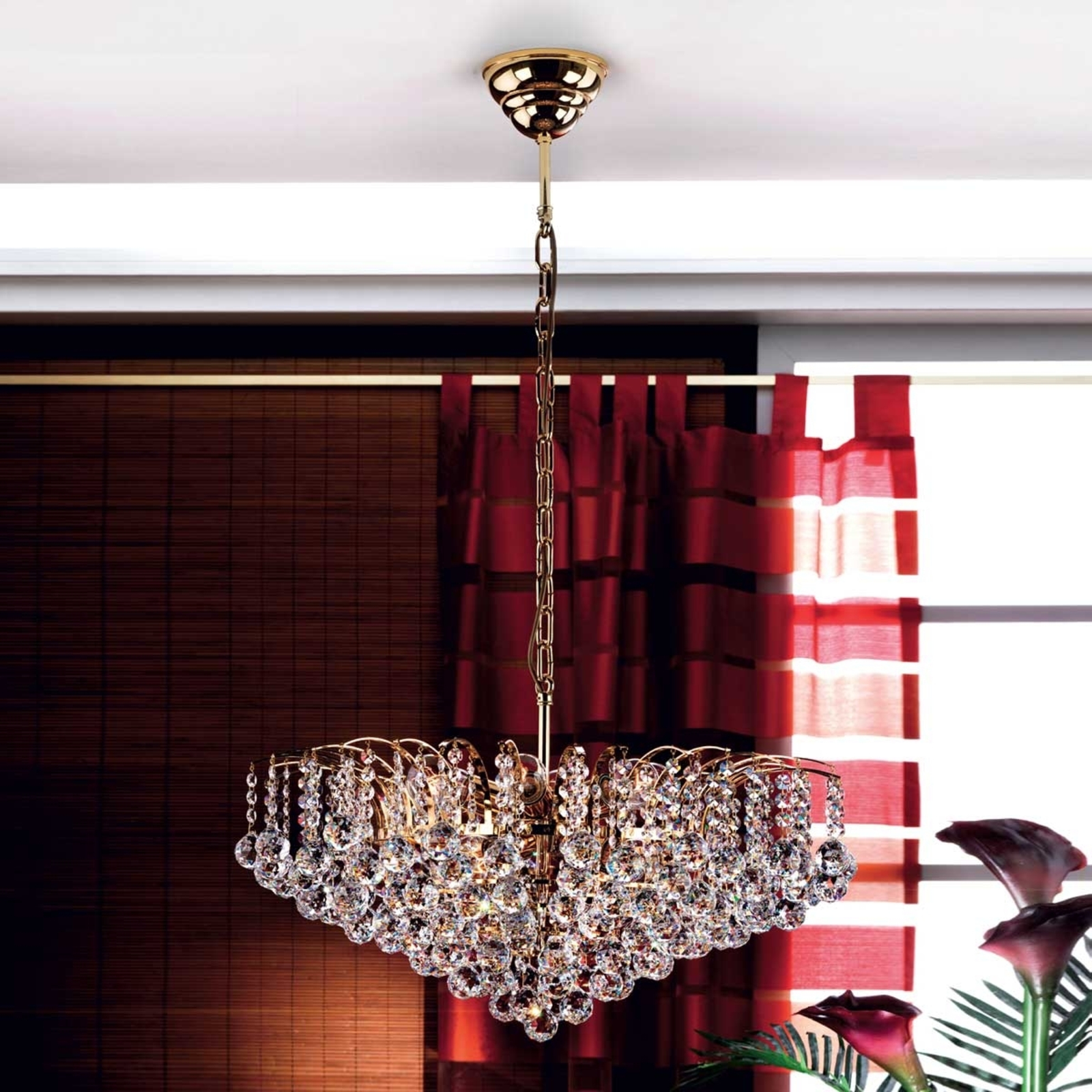Lennarda Crystal Hanging Light Luxurious