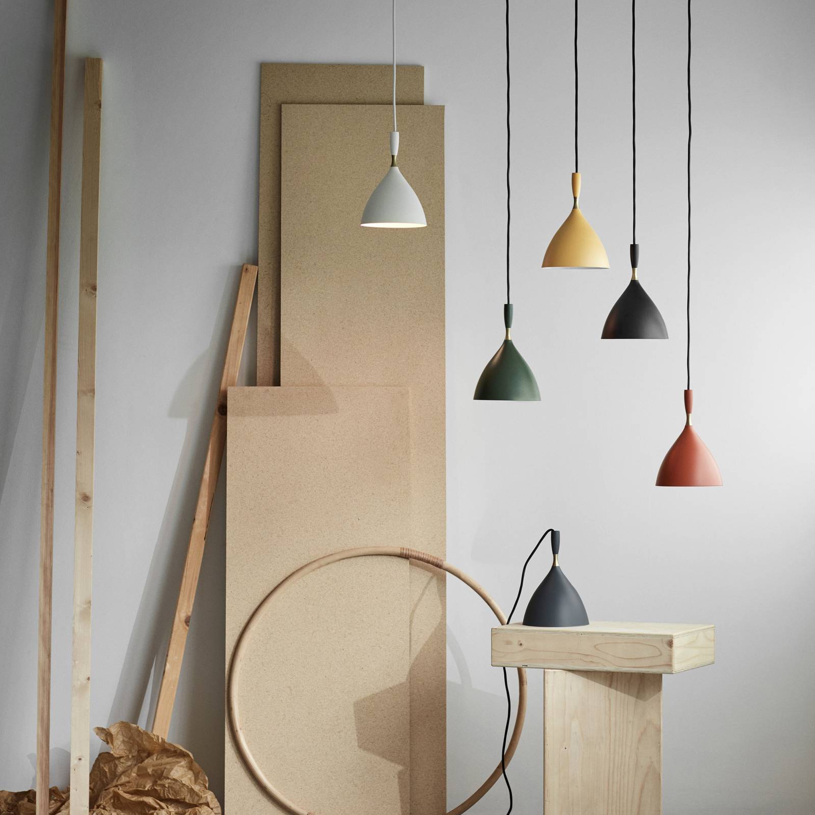 Northern Suspension gris foncé Dokka en acier