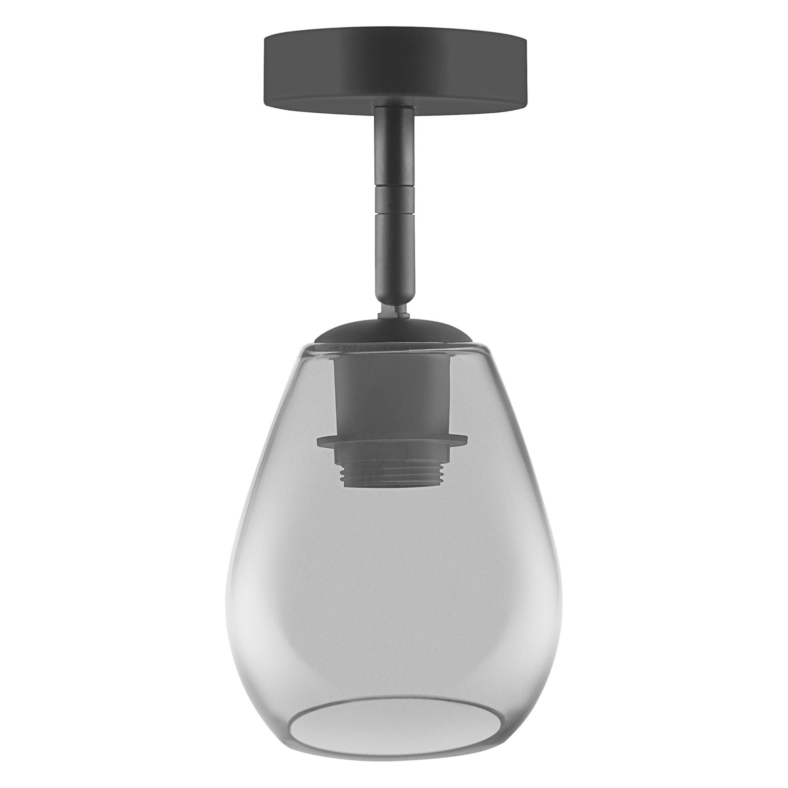LEDVANCE Vintage Edition 1906 Cone spotlight 13 cm, for Living / Dining Room, metal, glass, E27, 40 W, energy efficiency: A++, W: 13 cm, H: 26.5 cm