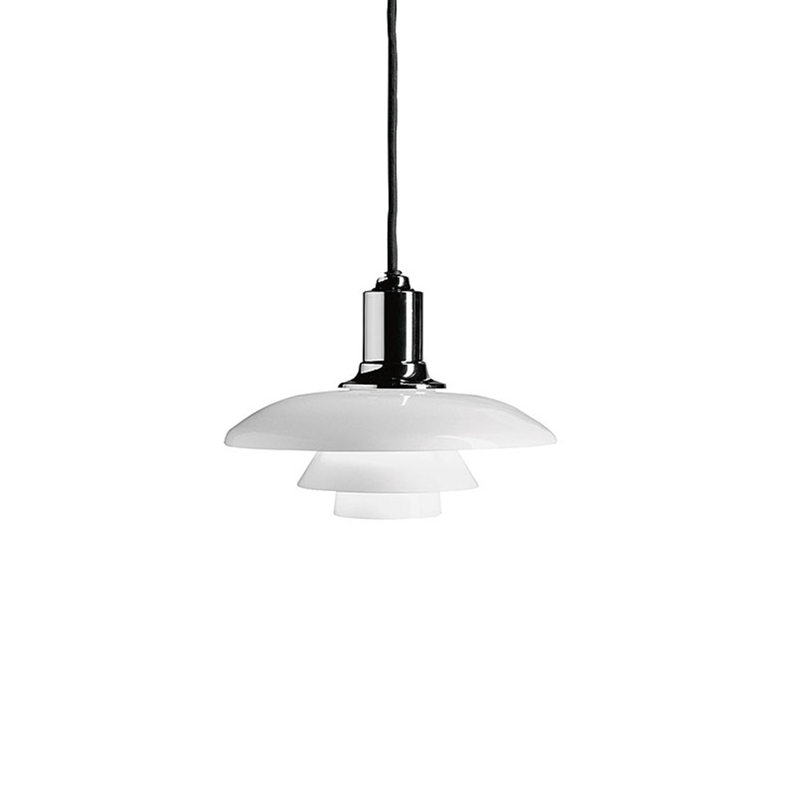 PH 2/1 Lampada a Sospensione High-Gloss Chrome-Plated - Louis Poulsen