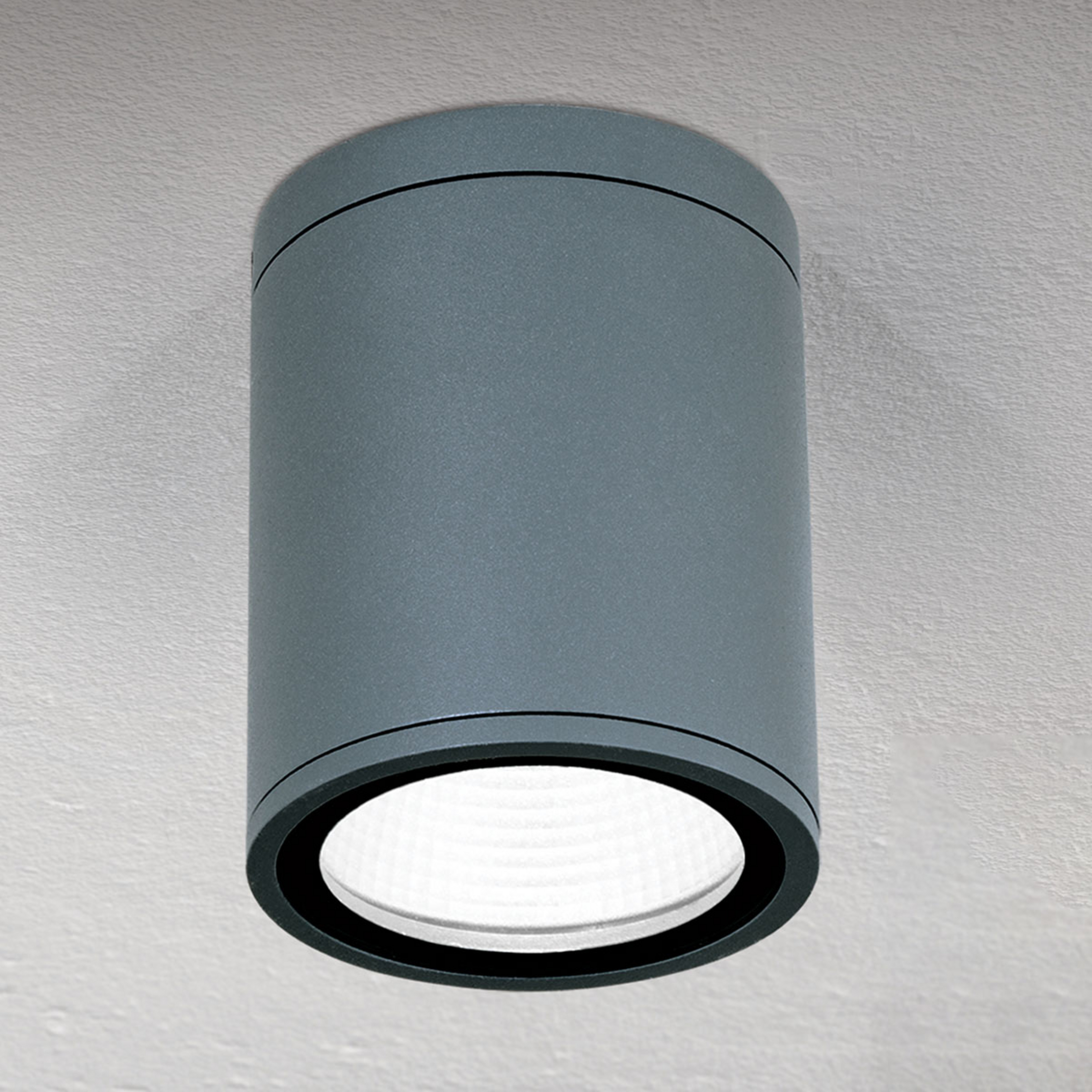 LED-Deckenleuchte Sputnik IP65 Ø 9cm anthrazit