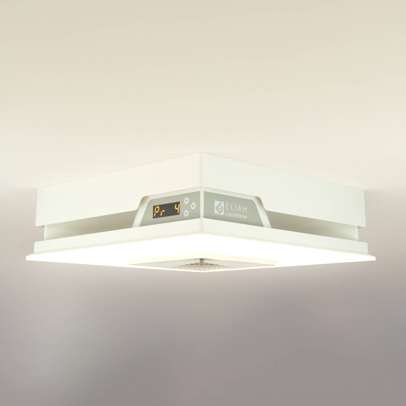 plafondlamp Eliah met ingebouwde verwarming | Lampen24.nl