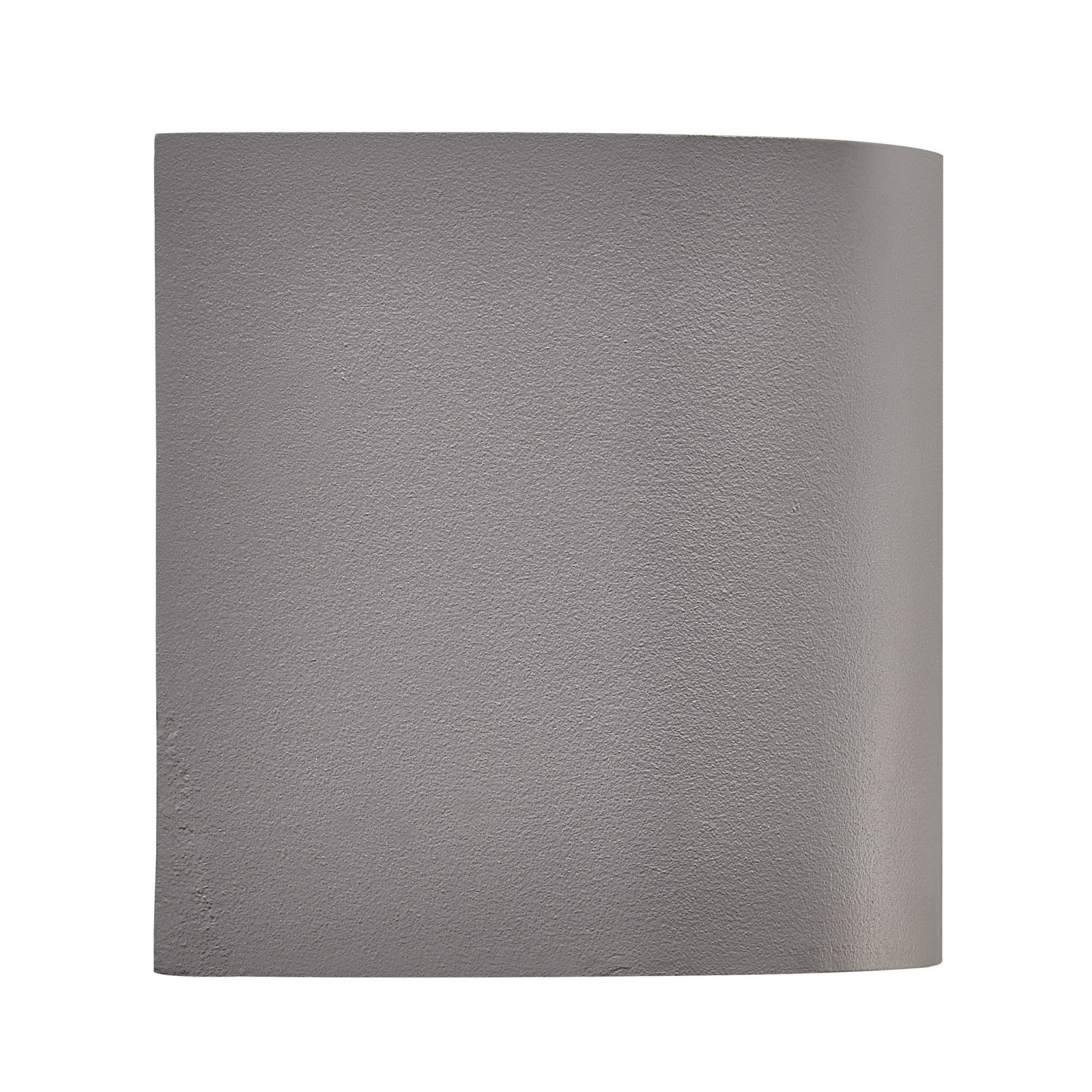 Canto 2 LED outdoor wall light, 10 cm, grey