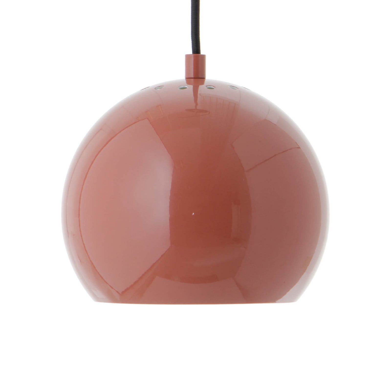 Ball Riippuvalaisin Glossy Red - Frandsen - Olohuone - Design - Metalli - Yksilamppuinen