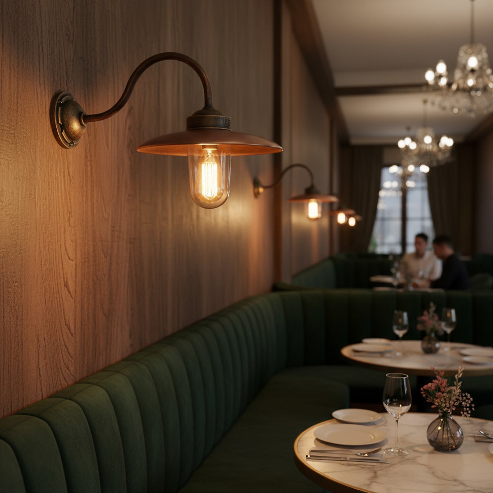 Vonkajšie nástenné svietidlo Landes Vonkajšie nástenné svietidlo Landes