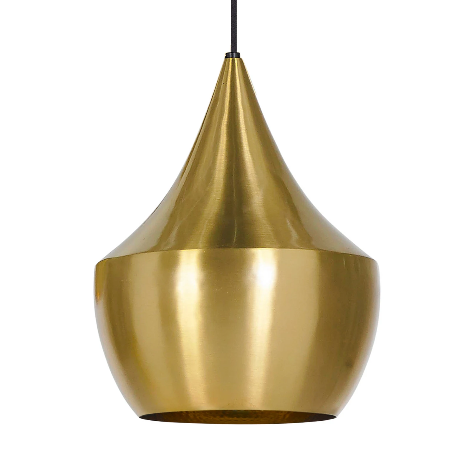 Tom Dixon Beat Fat -LED-riippuvalo, messinki