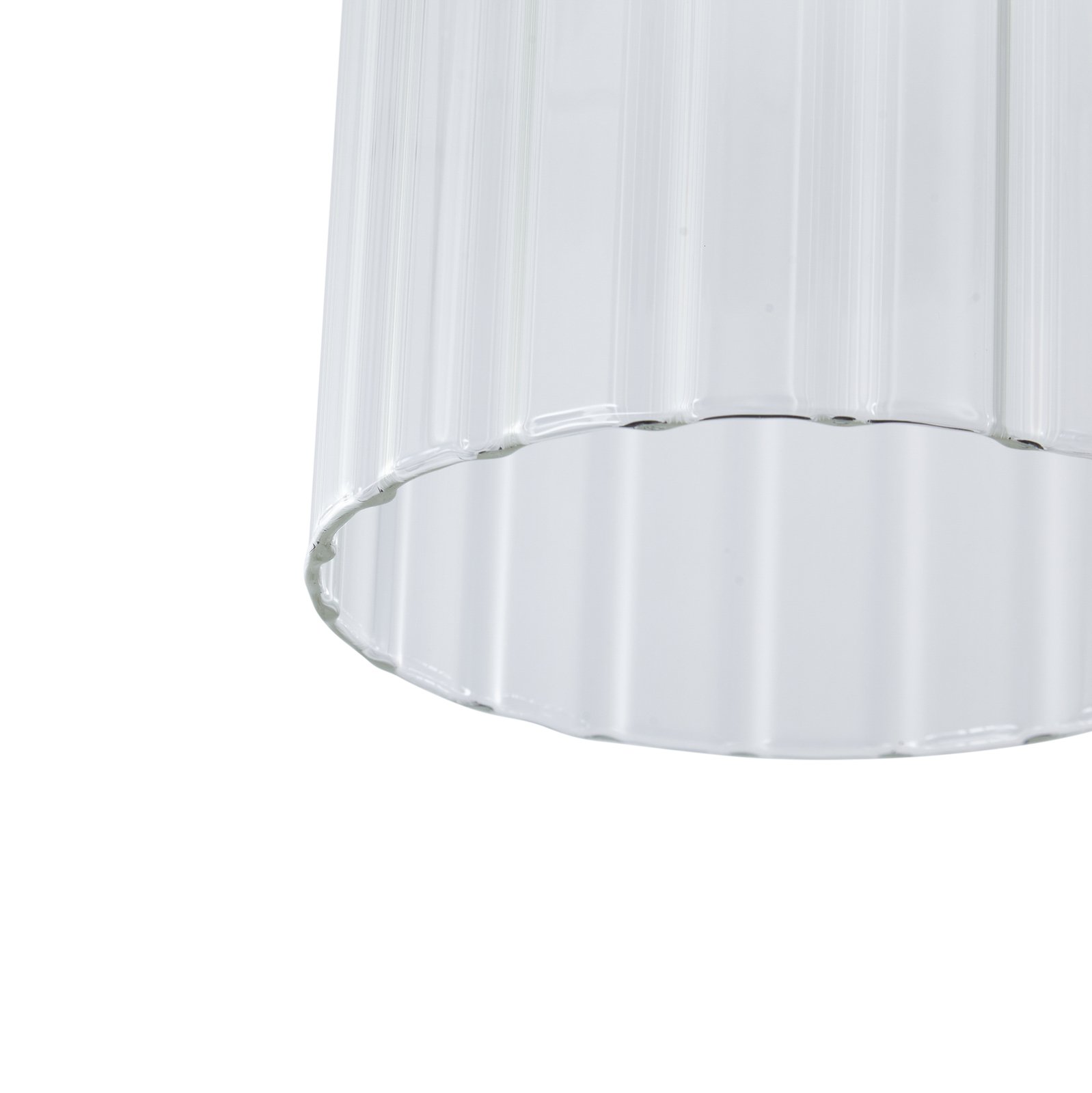 Lucande Eirian plafondlamp met glazen kap, 1-lamp